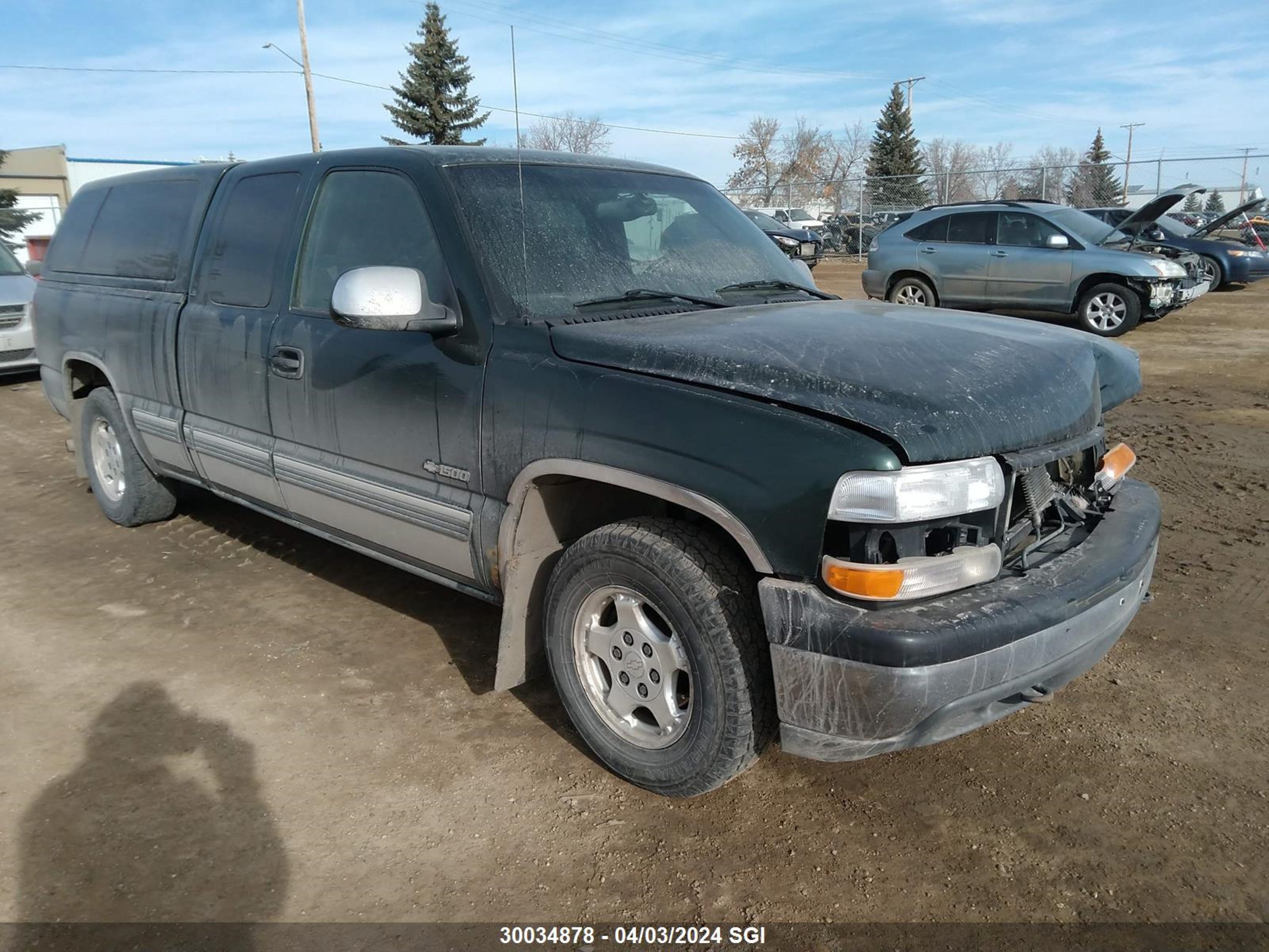 CHEVROLET SILVERADO 2001 2gcec19t411214477