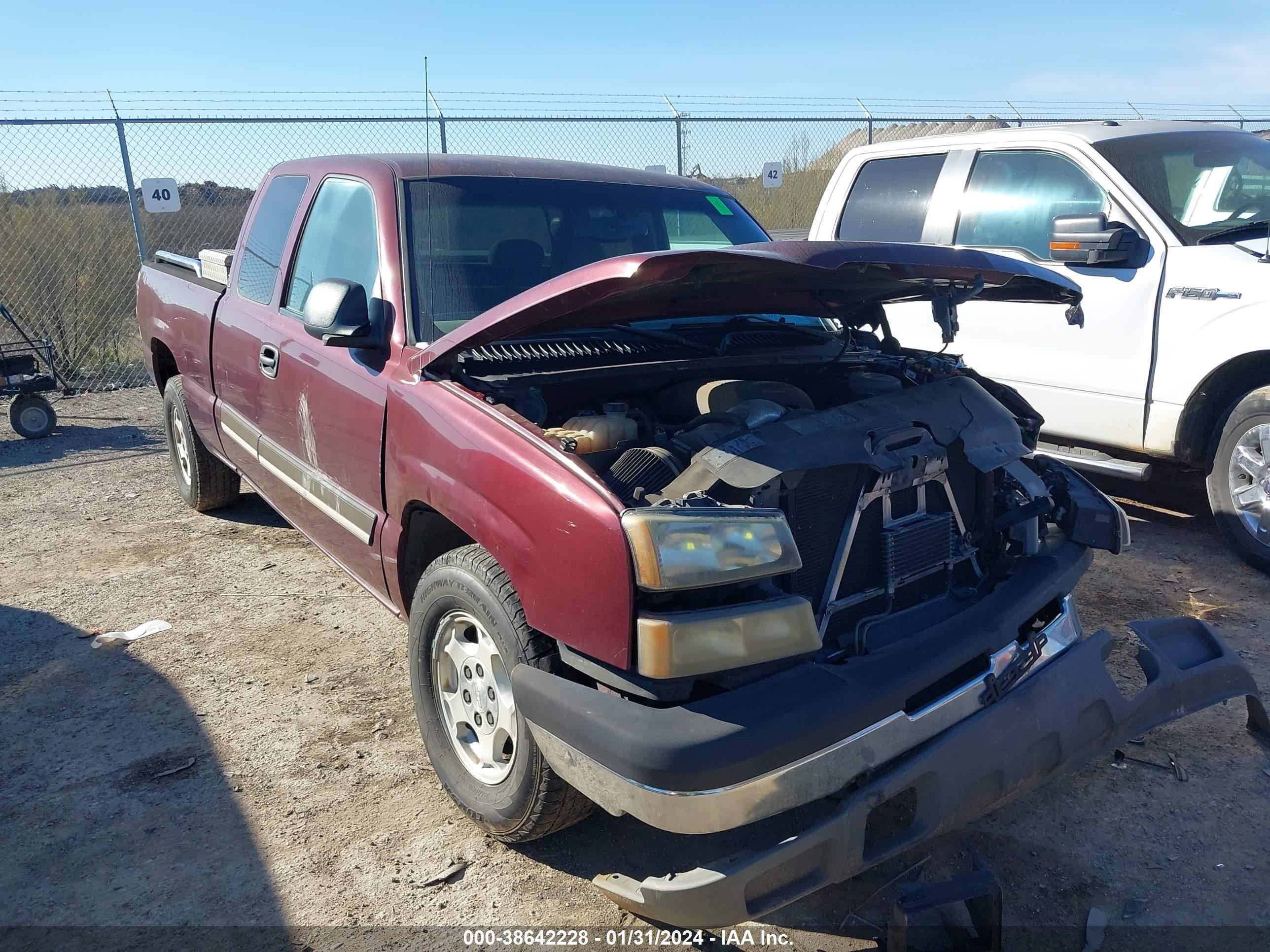 CHEVROLET SILVERADO 2003 2gcec19t431223912