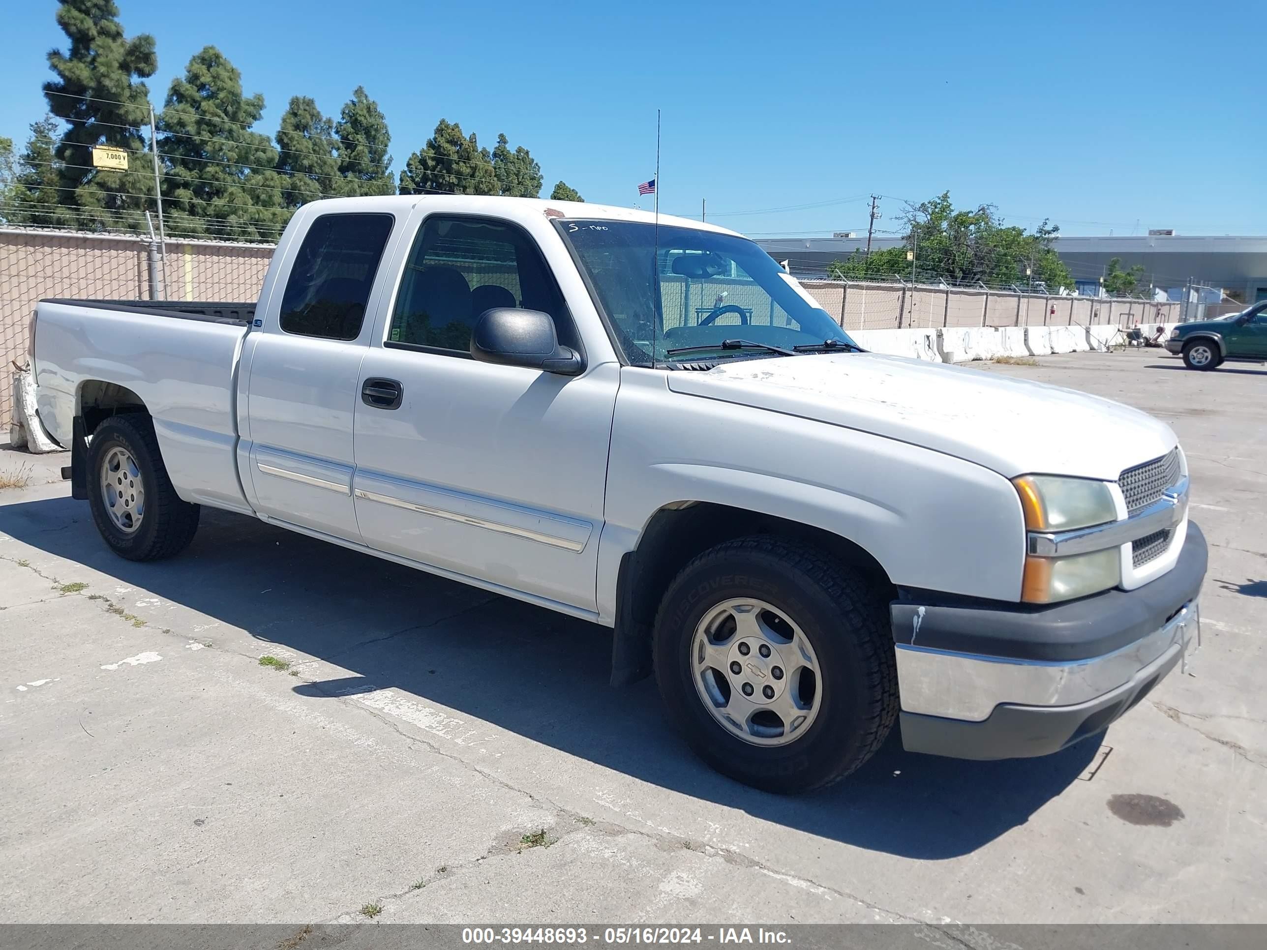 CHEVROLET SILVERADO 2004 2gcec19t441186829