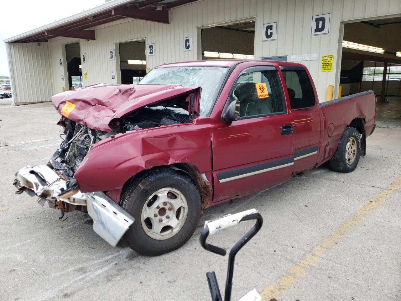 CHEVROLET SILVERADO 2004 2gcec19t441376145