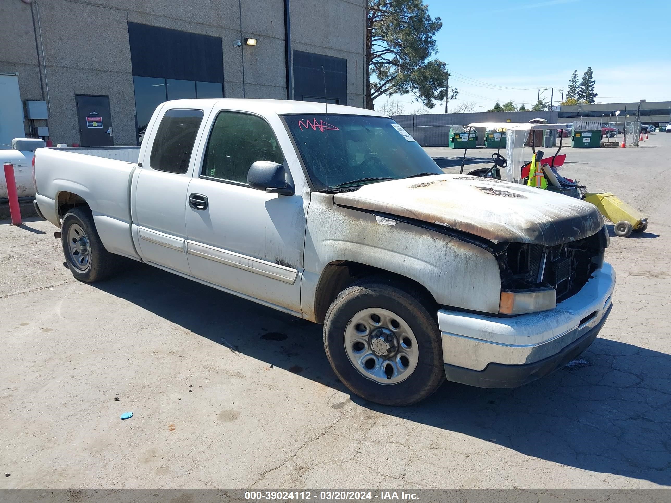 CHEVROLET SILVERADO 2006 2gcec19t461106478