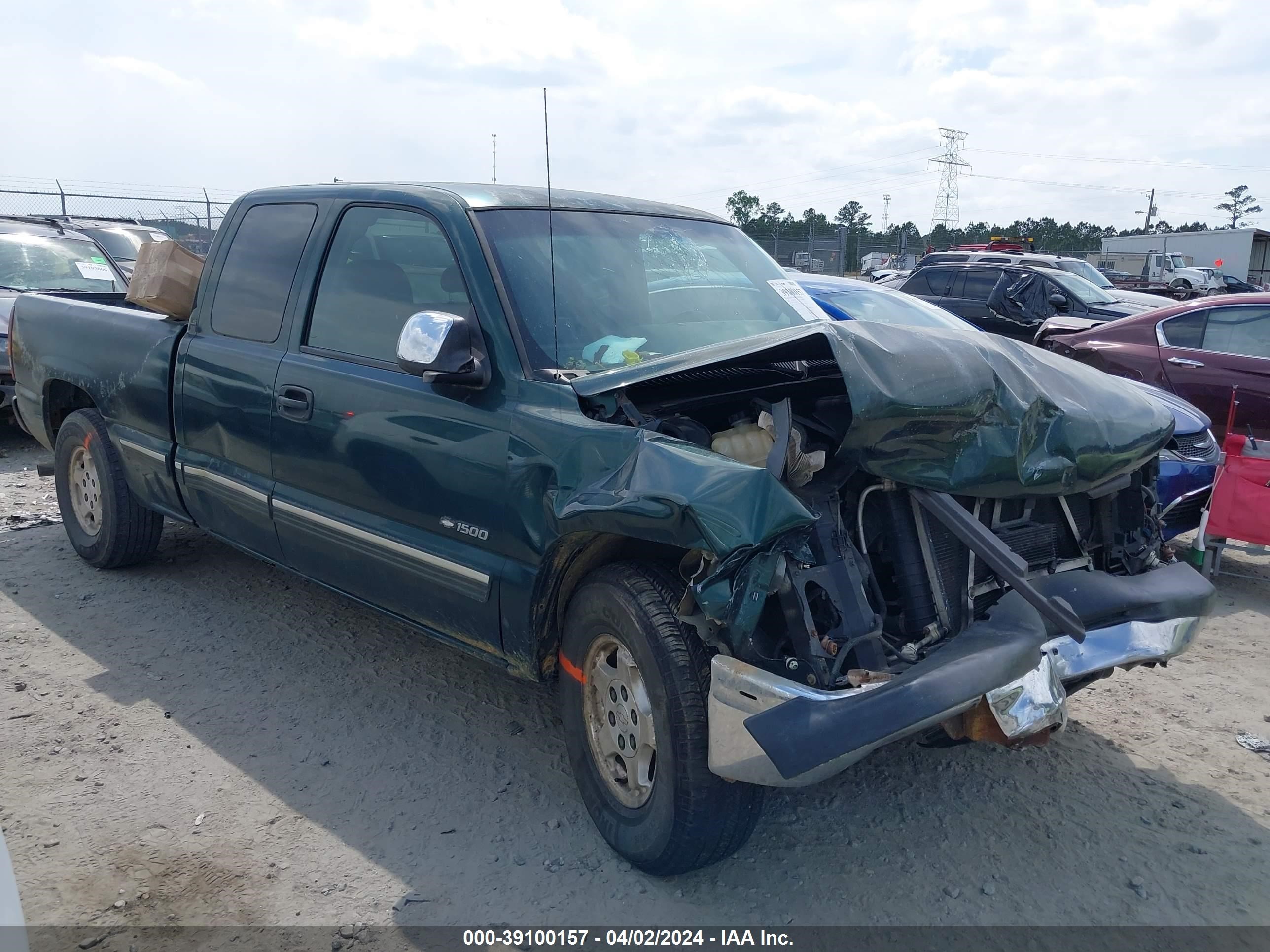 CHEVROLET SILVERADO 2001 2gcec19t511228646