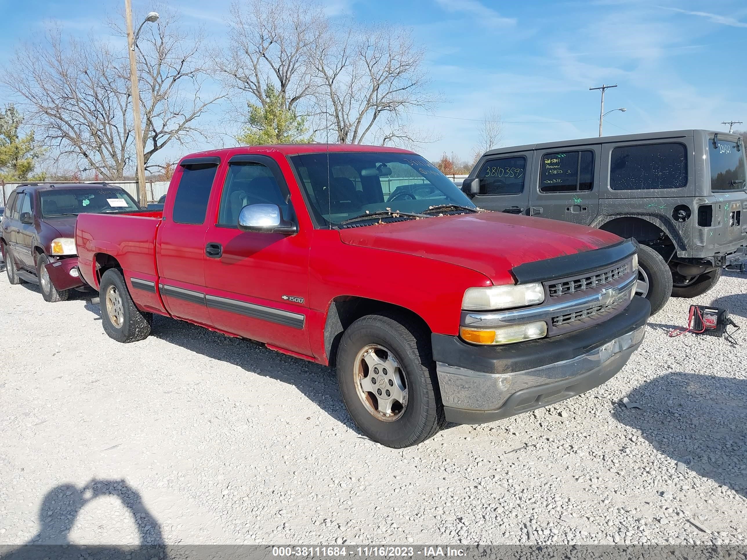 CHEVROLET SILVERADO 2002 2gcec19t521137880