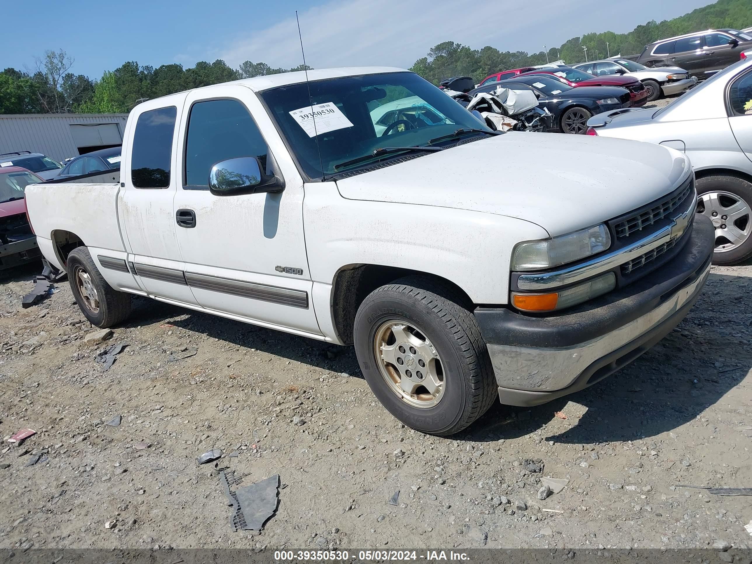 CHEVROLET SILVERADO 2002 2gcec19t521267089