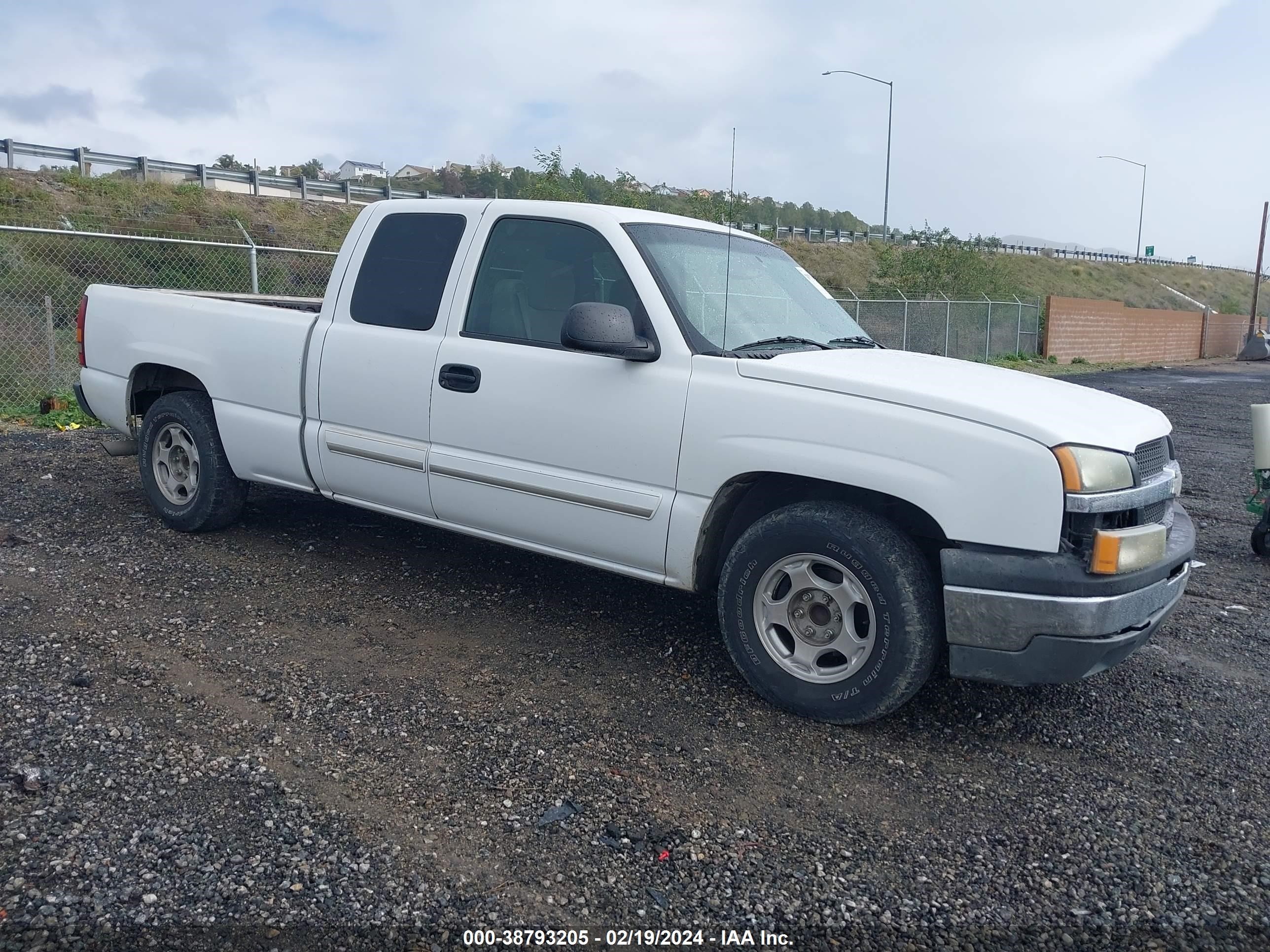 CHEVROLET SILVERADO 2003 2gcec19t531121213