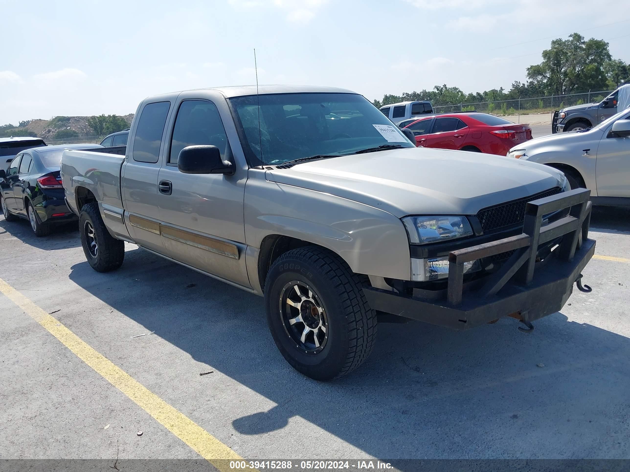 CHEVROLET SILVERADO 2003 2gcec19t531182187