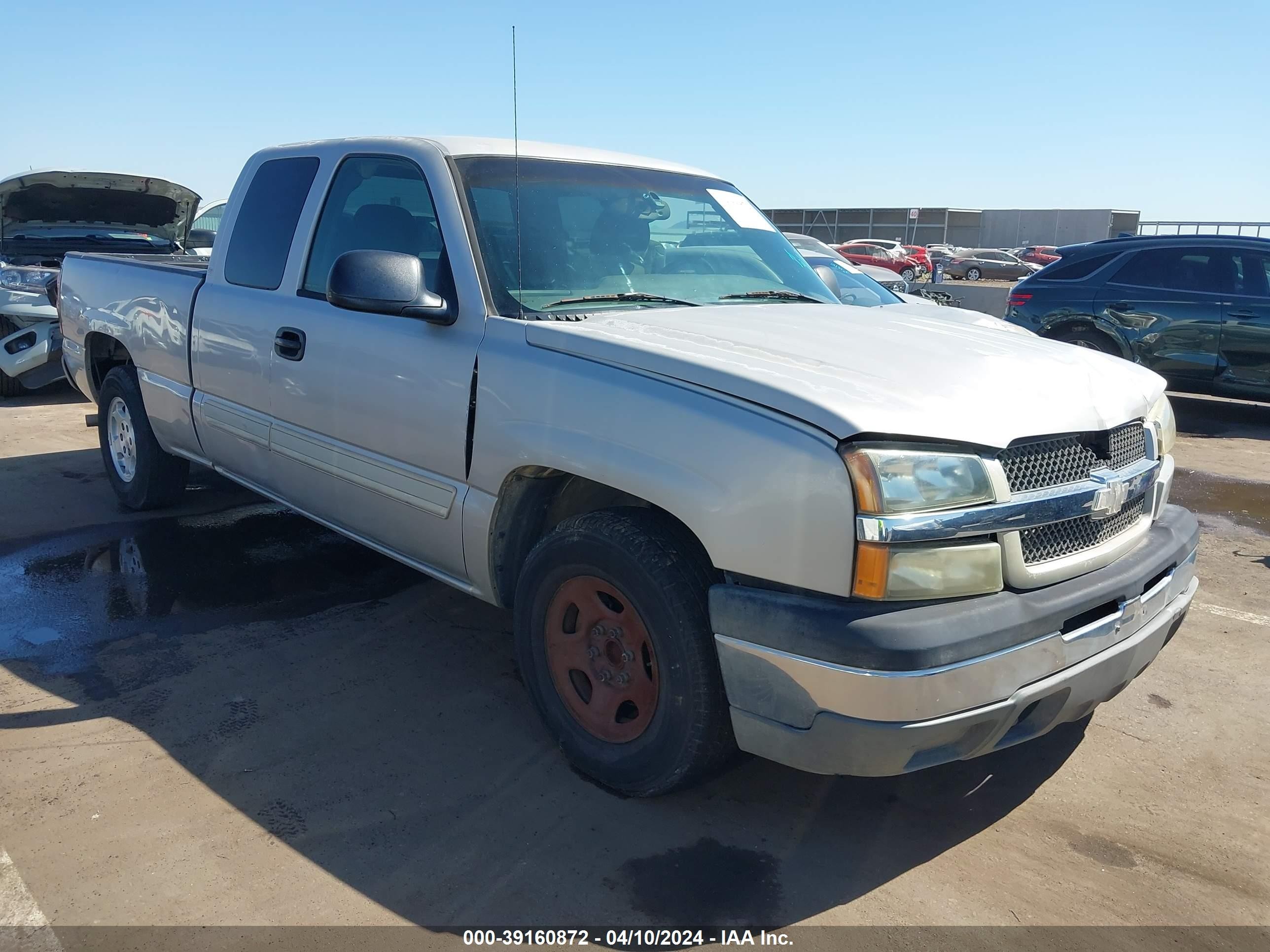 CHEVROLET SILVERADO 2004 2gcec19t541215156