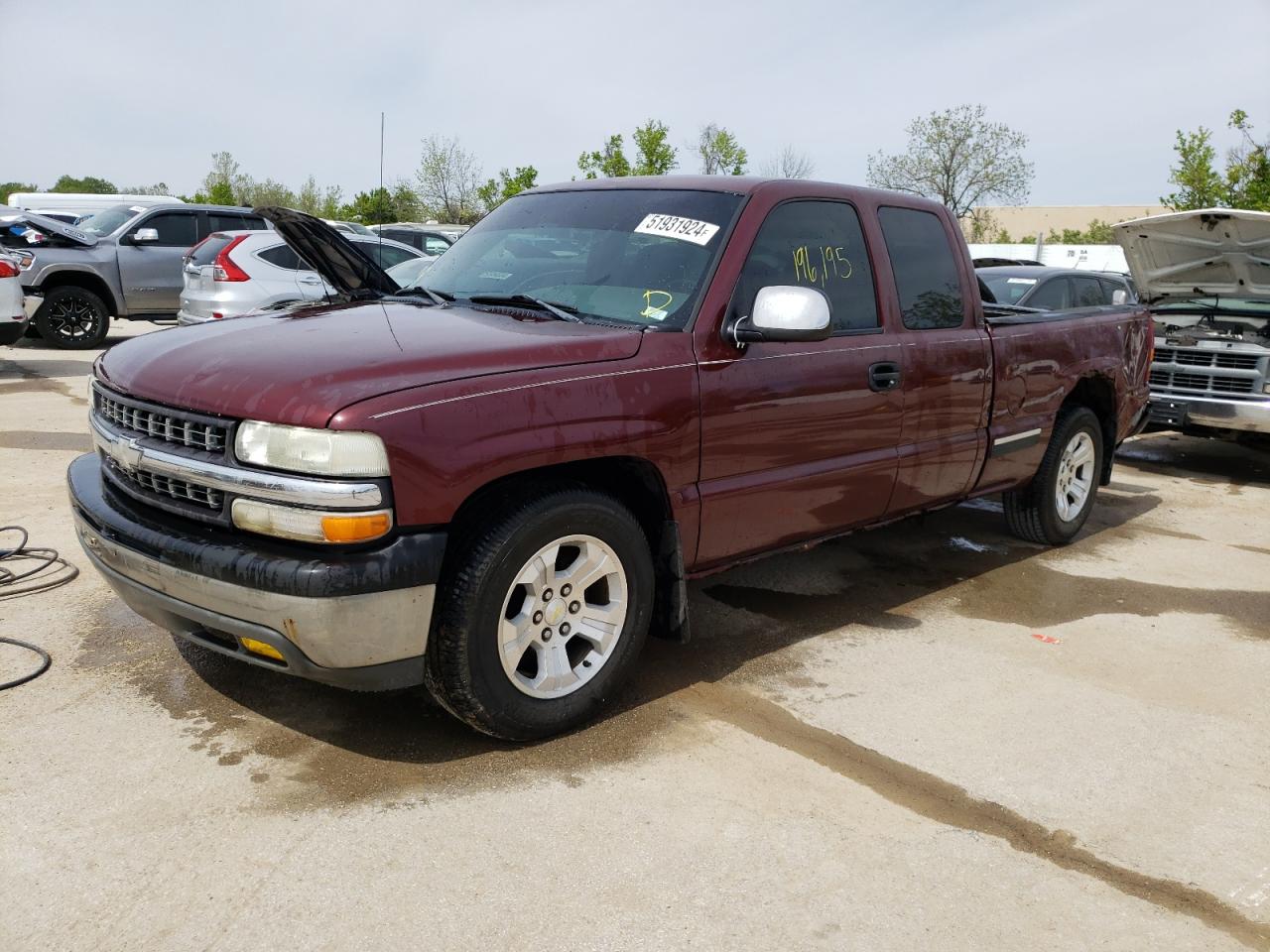 CHEVROLET SILVERADO 2001 2gcec19t611115966