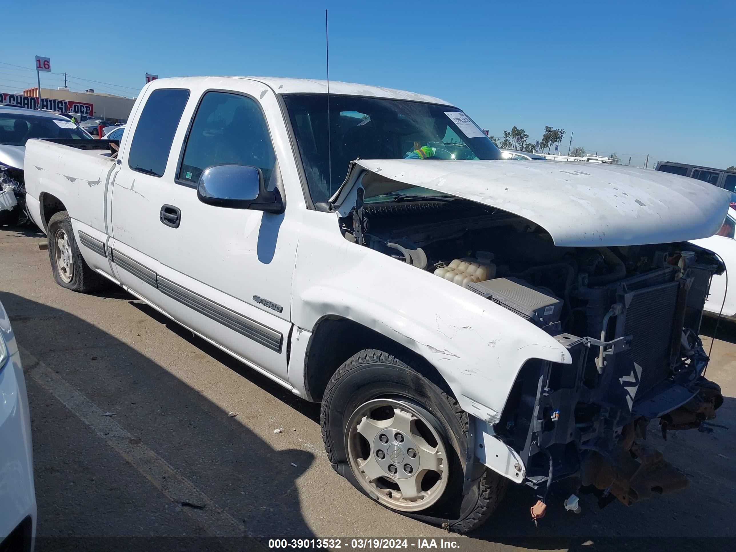 CHEVROLET SILVERADO 2001 2gcec19t611369158