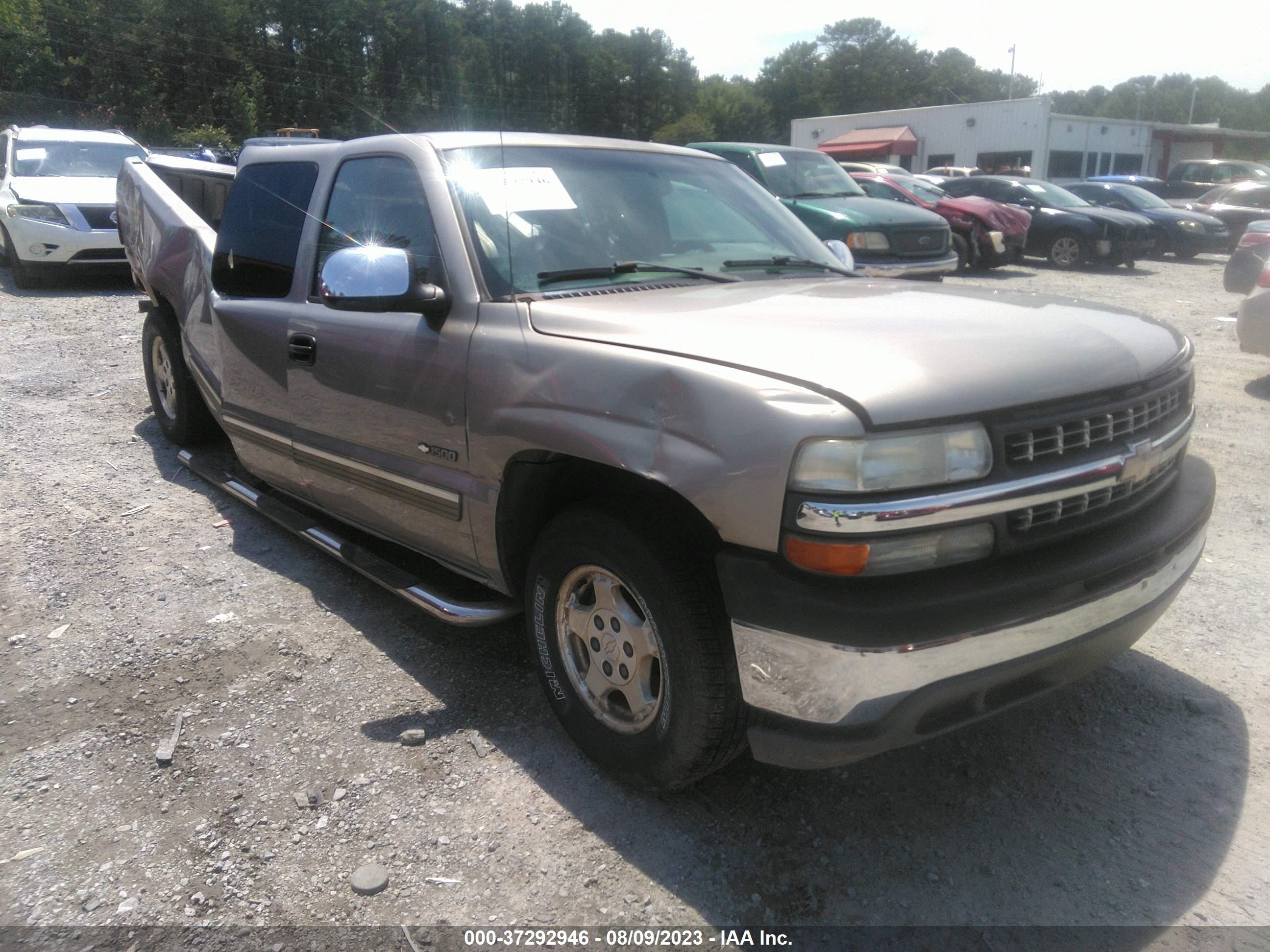 CHEVROLET SILVERADO 2002 2gcec19t621287352