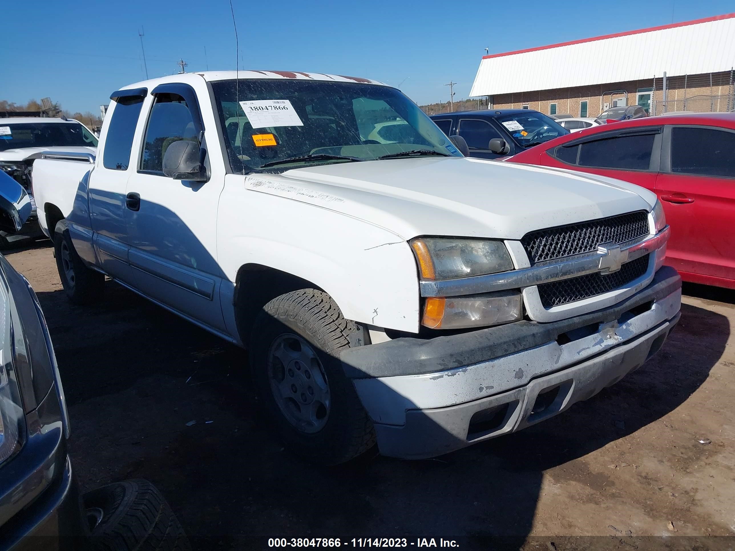 CHEVROLET SILVERADO 2003 2gcec19t631292438