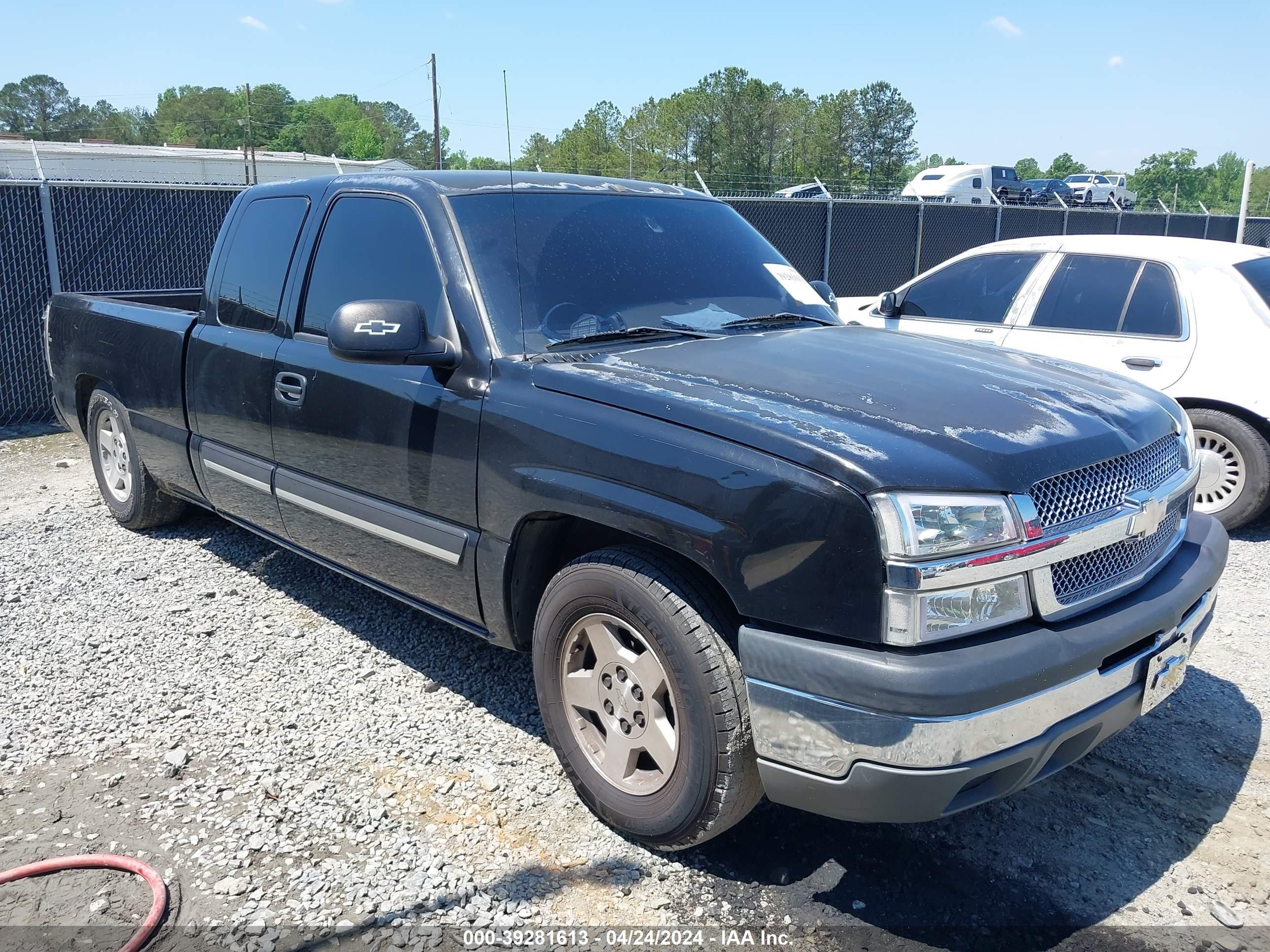 CHEVROLET SILVERADO 2004 2gcec19t641280341