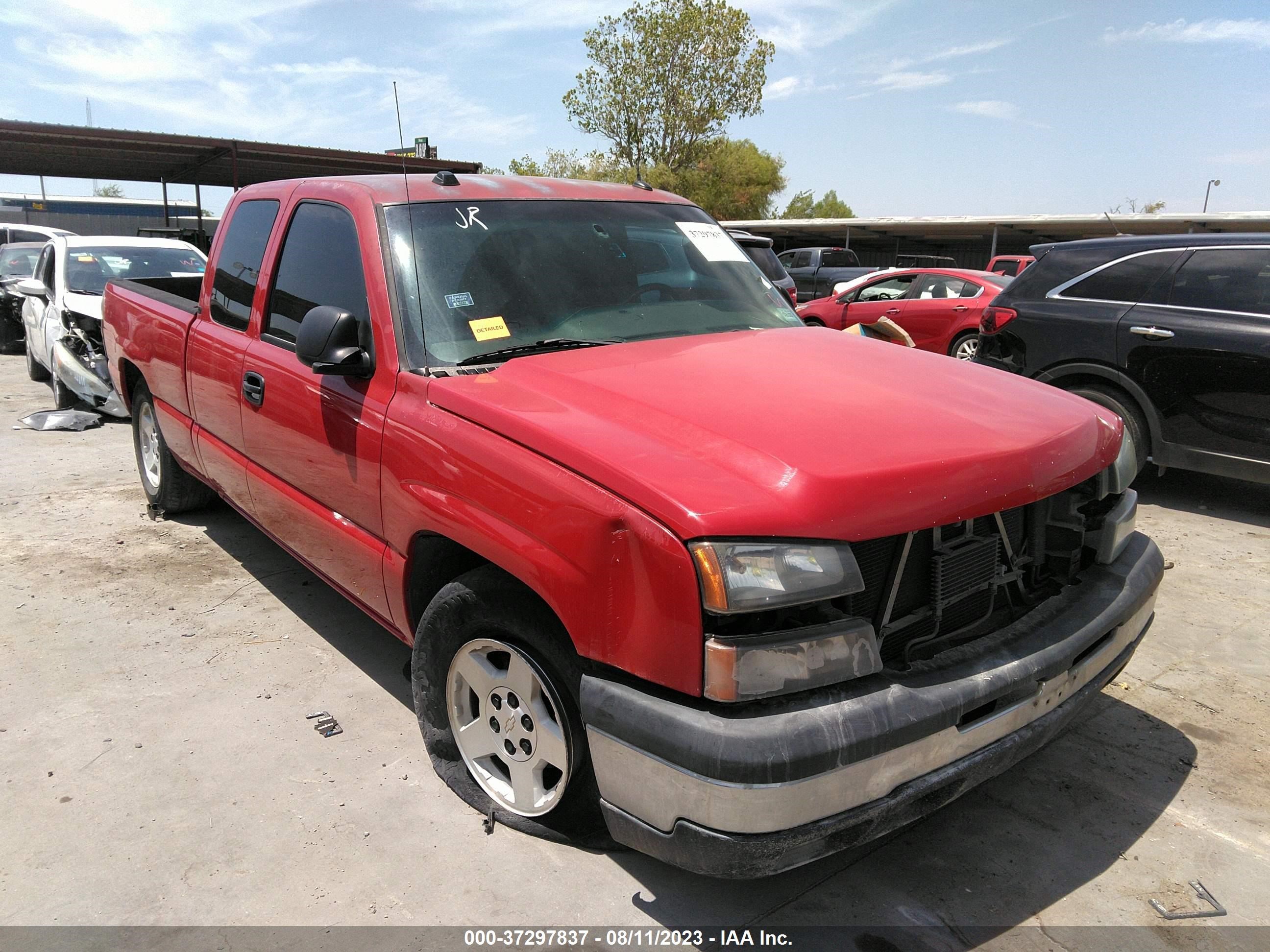 CHEVROLET SILVERADO 2004 2gcec19t641285569