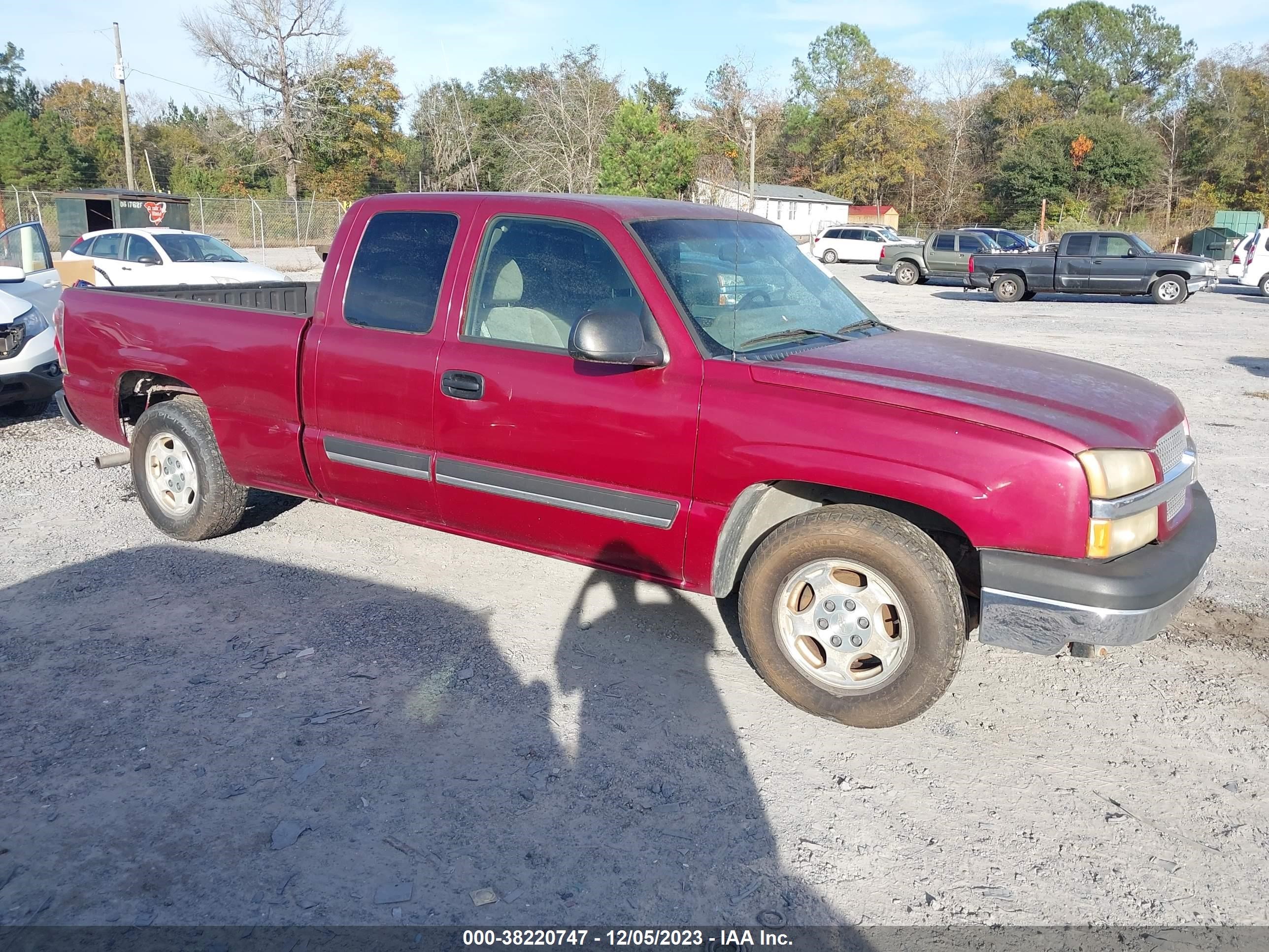 CHEVROLET SILVERADO 2004 2gcec19t641400428