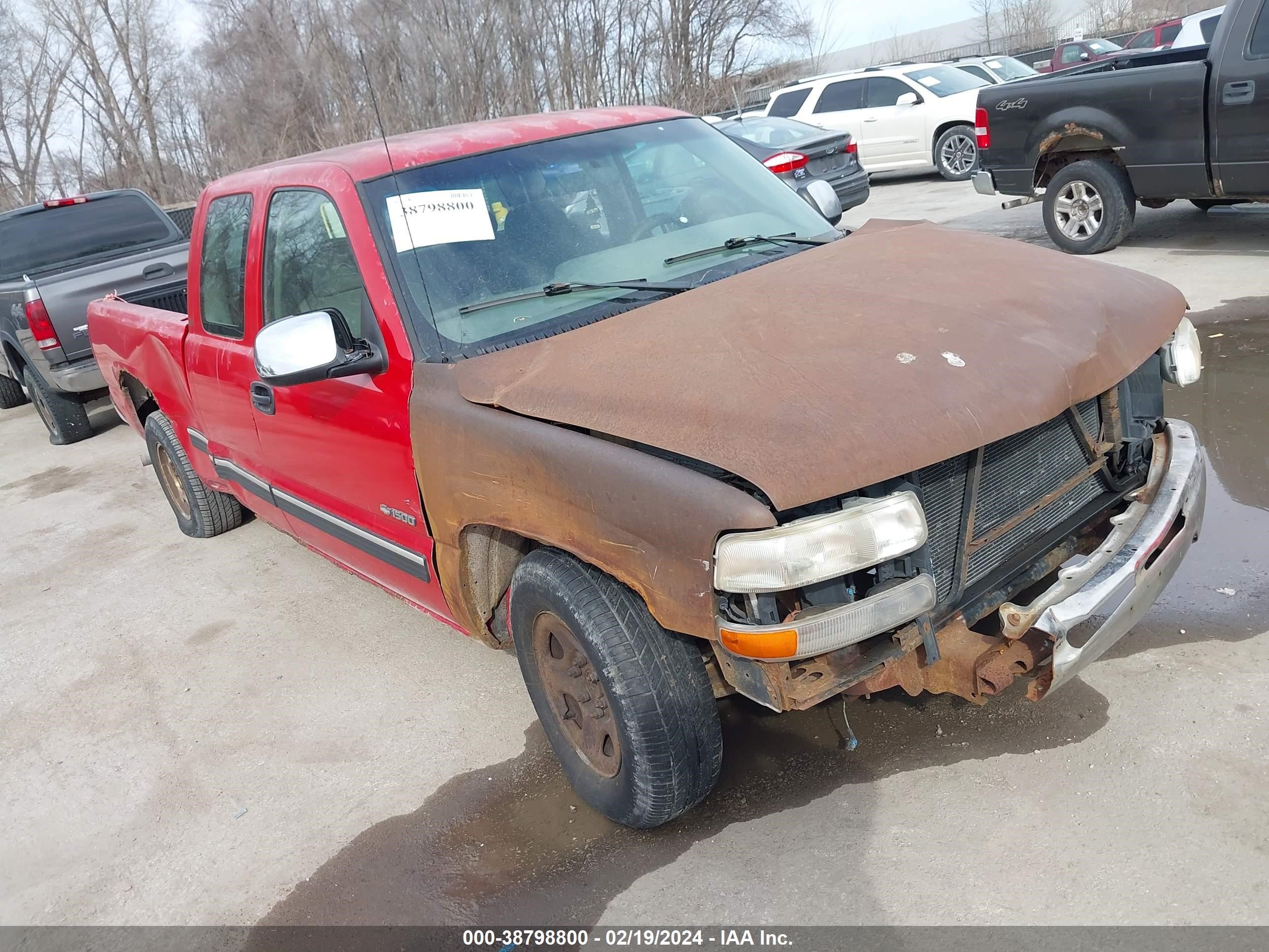 CHEVROLET SILVERADO 2000 2gcec19t6y1369025