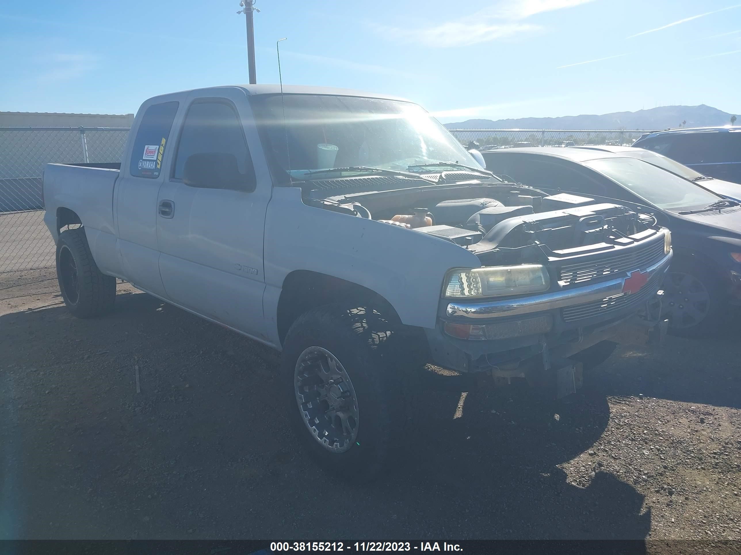 CHEVROLET SILVERADO 2001 2gcec19t711297726