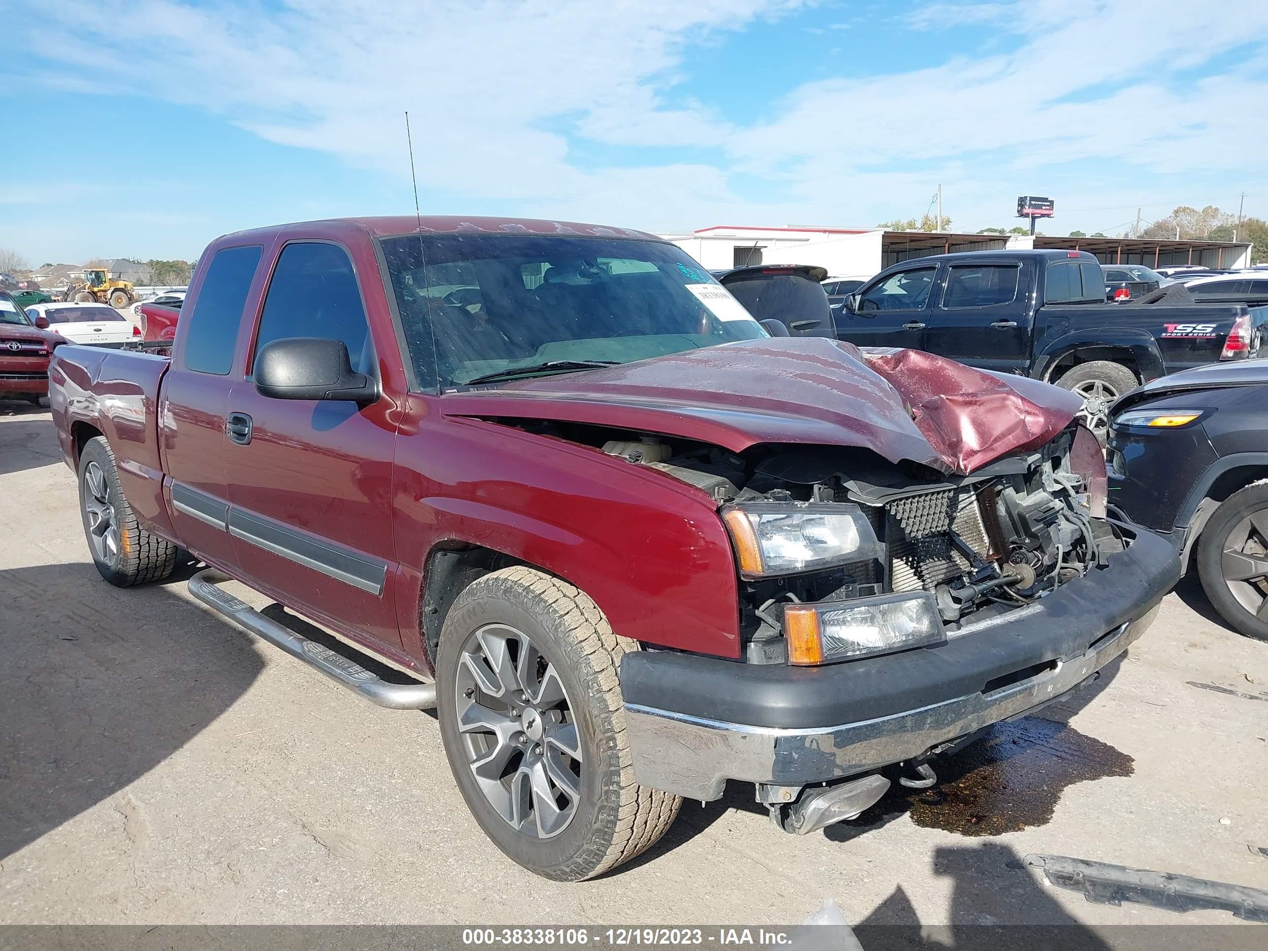 CHEVROLET SILVERADO 2003 2gcec19t731214086