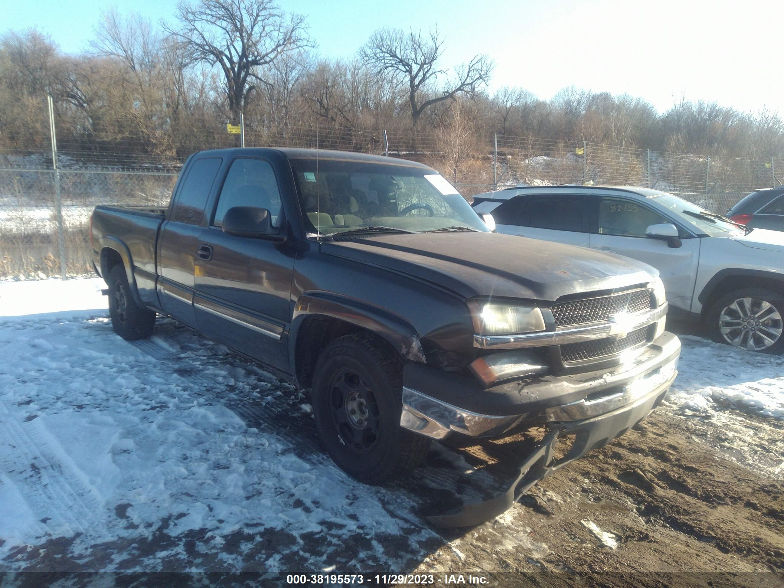 CHEVROLET SILVERADO 2003 2gcec19t731315676