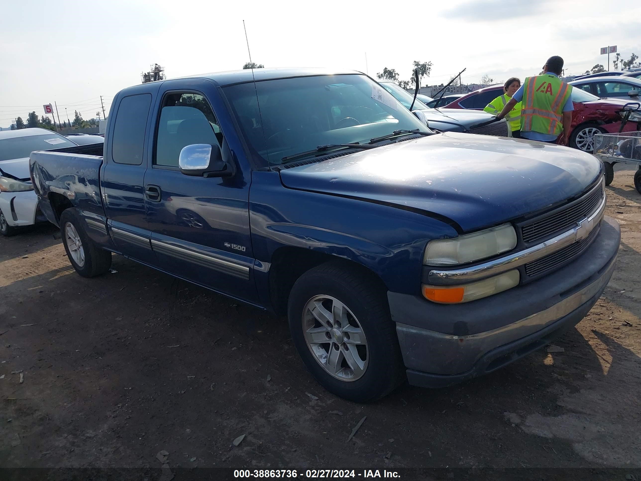 CHEVROLET SILVERADO 2002 2gcec19t821209154