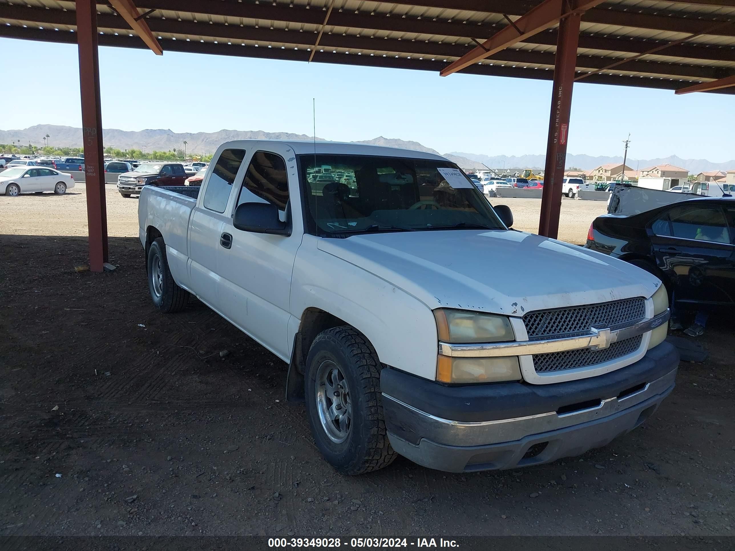 CHEVROLET SILVERADO 2004 2gcec19t841273097