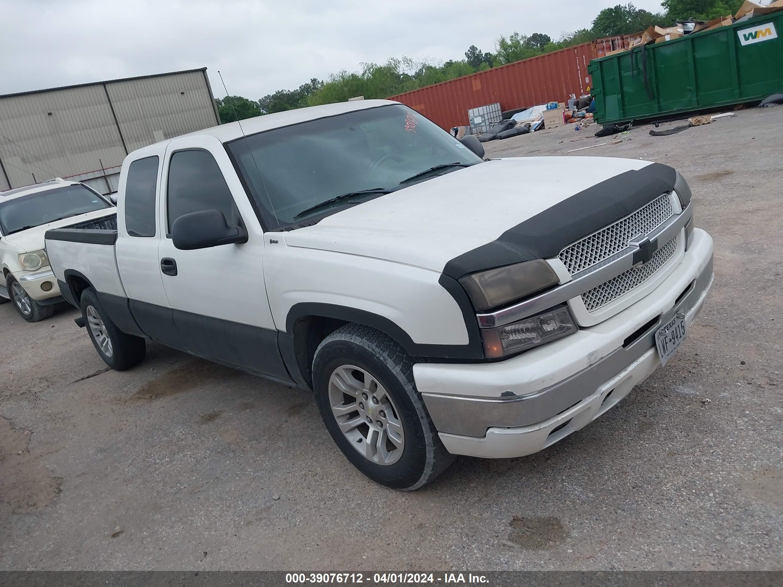 CHEVROLET SILVERADO 2005 2gcec19t851248699