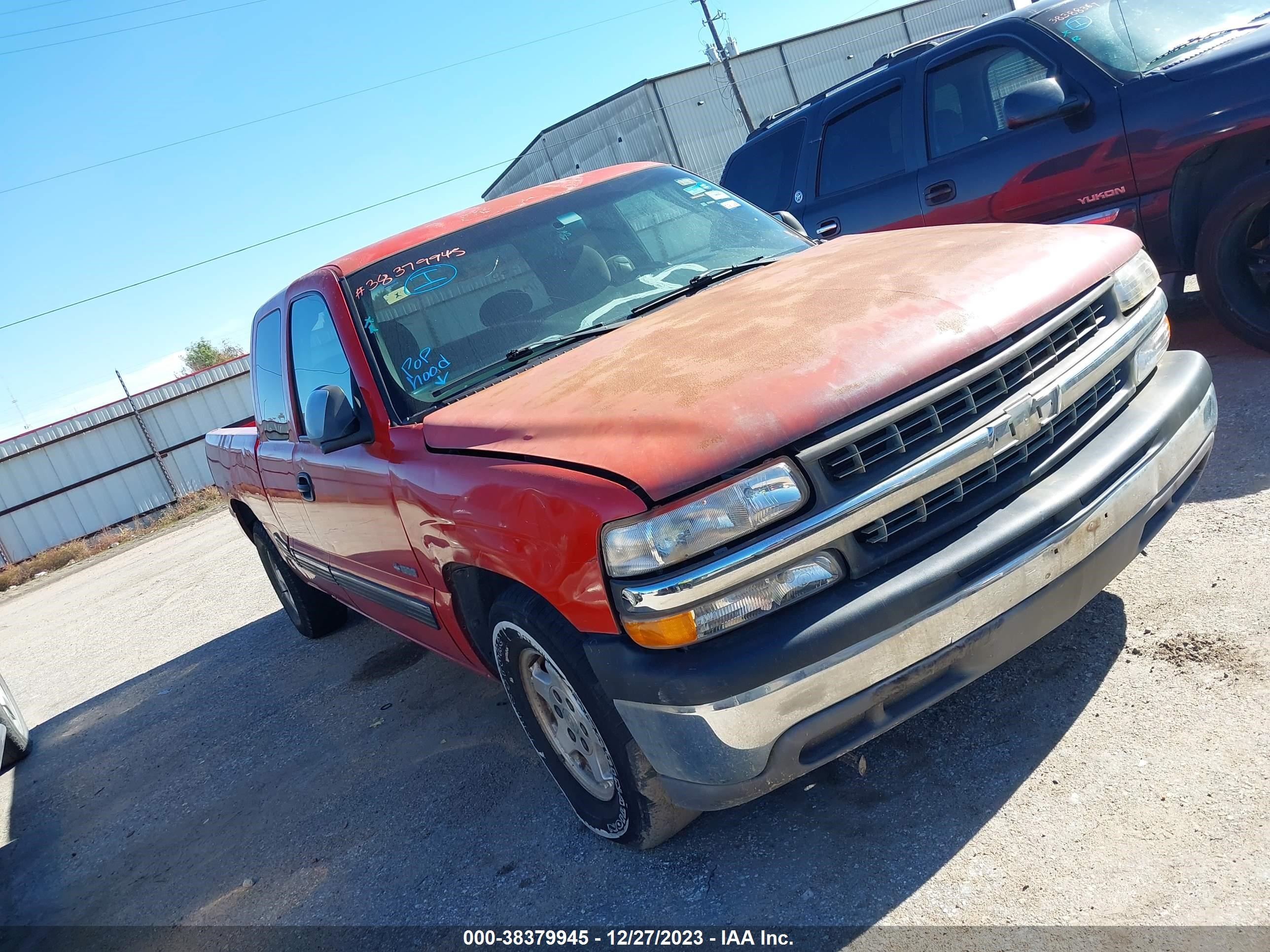 CHEVROLET SILVERADO 2000 2gcec19t8y1316360