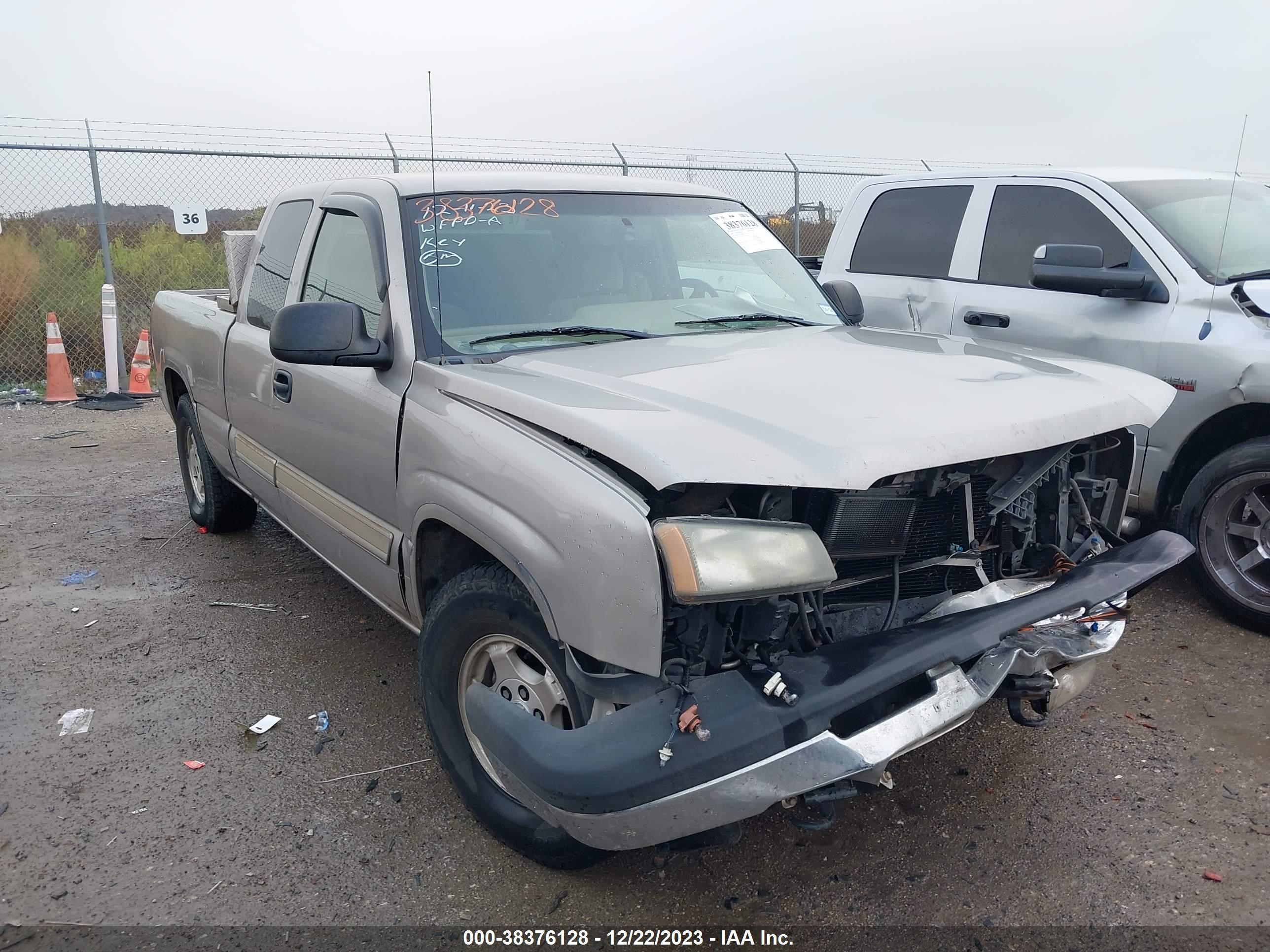 CHEVROLET SILVERADO 2003 2gcec19t931239894