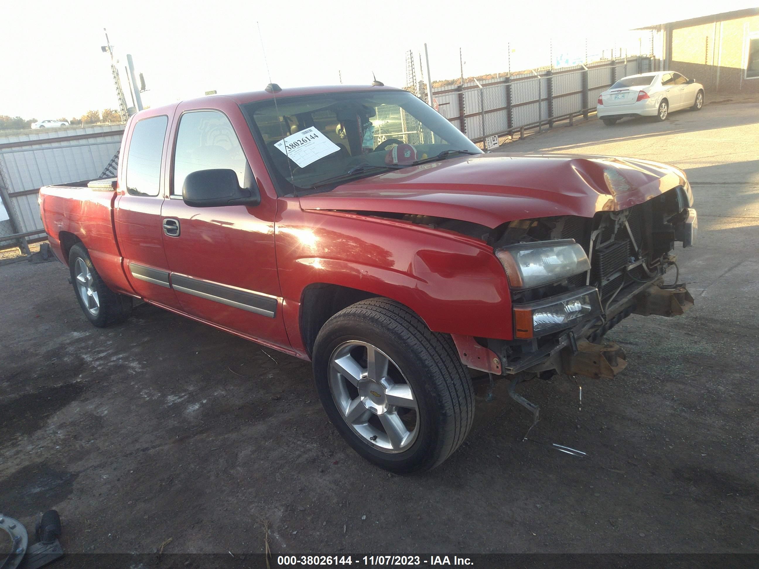 CHEVROLET SILVERADO 2004 2gcec19t941421936