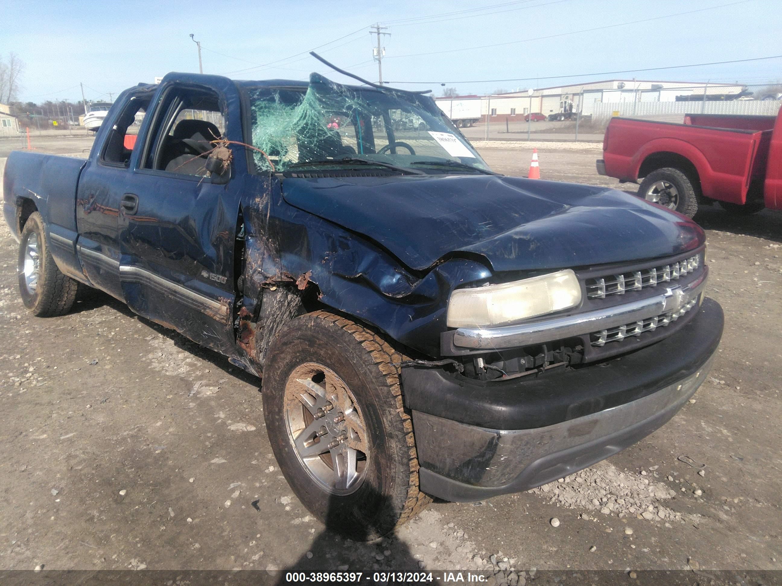 CHEVROLET SILVERADO 2000 2gcec19t9y1372601