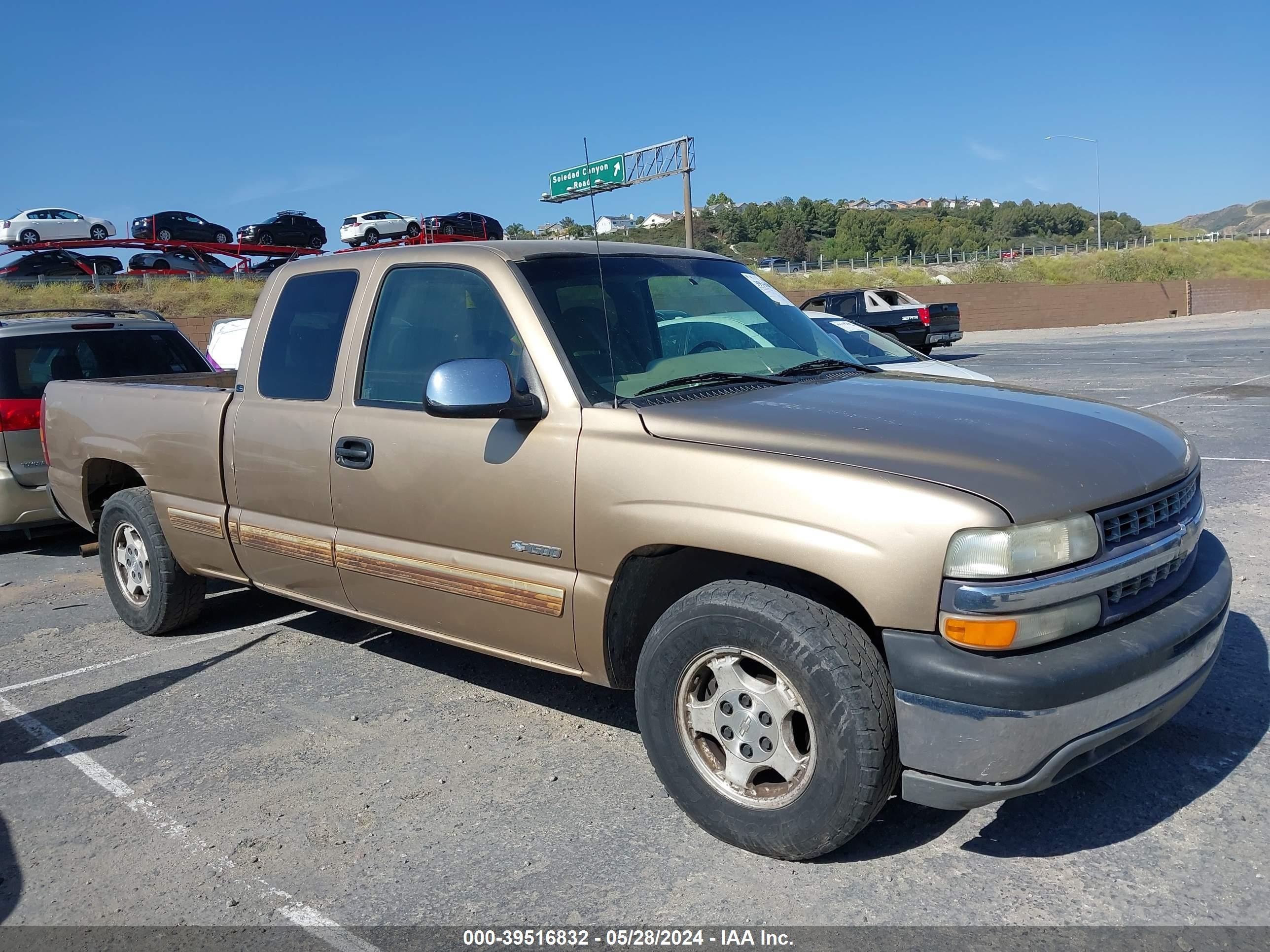 CHEVROLET SILVERADO 2001 2gcec19tx11224592