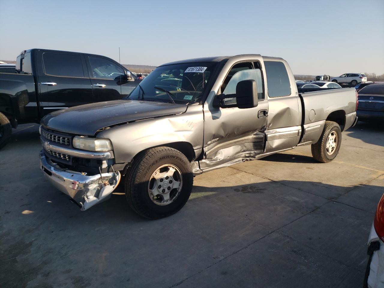 CHEVROLET SILVERADO 2002 2gcec19tx21176867