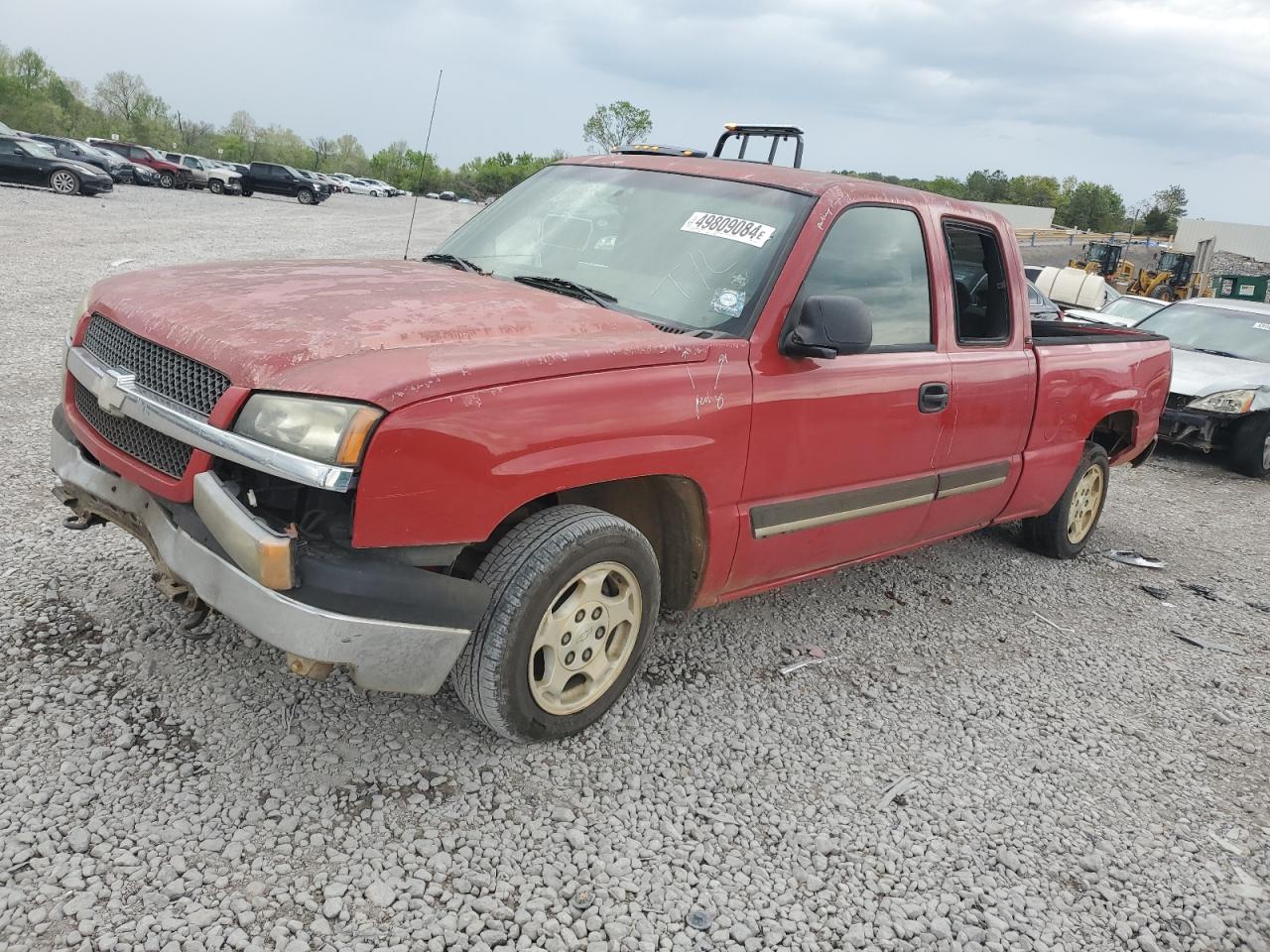 CHEVROLET SILVERADO 2004 2gcec19tx41215587