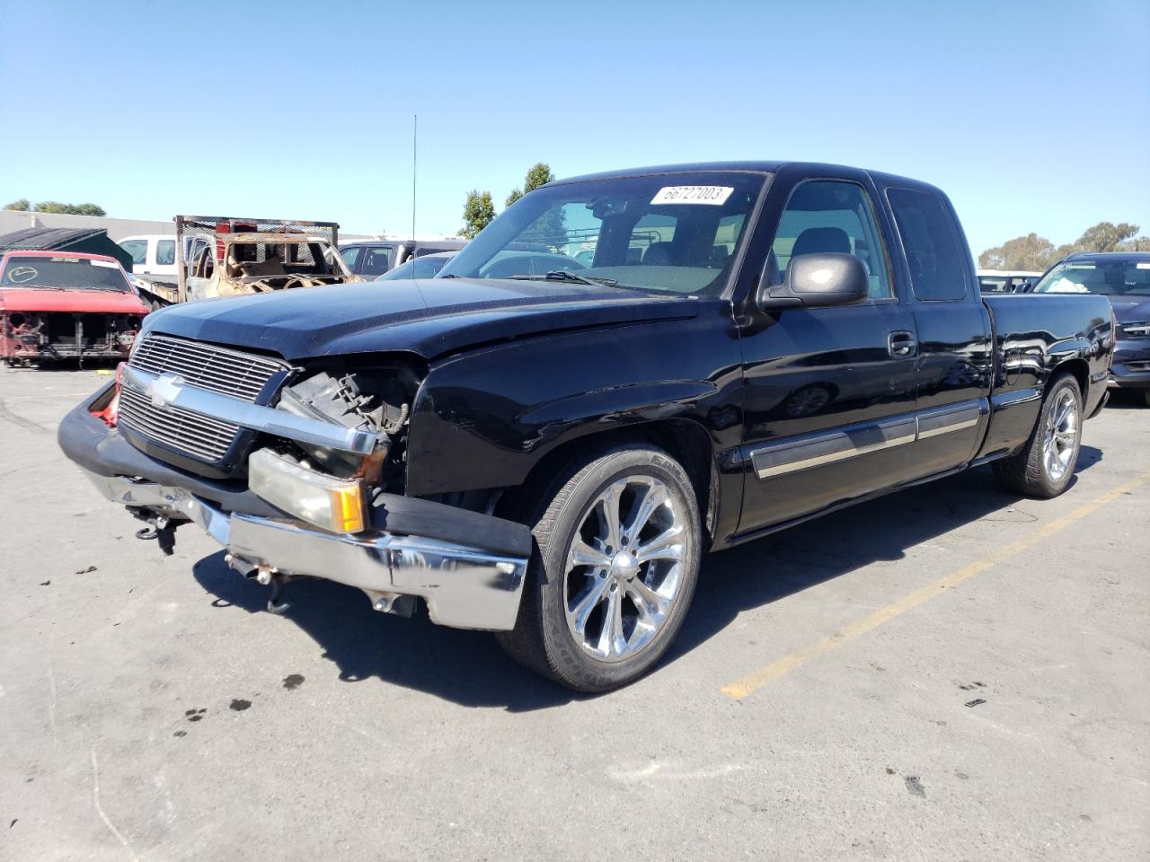 CHEVROLET SILVERADO 2004 2gcec19tx41250047