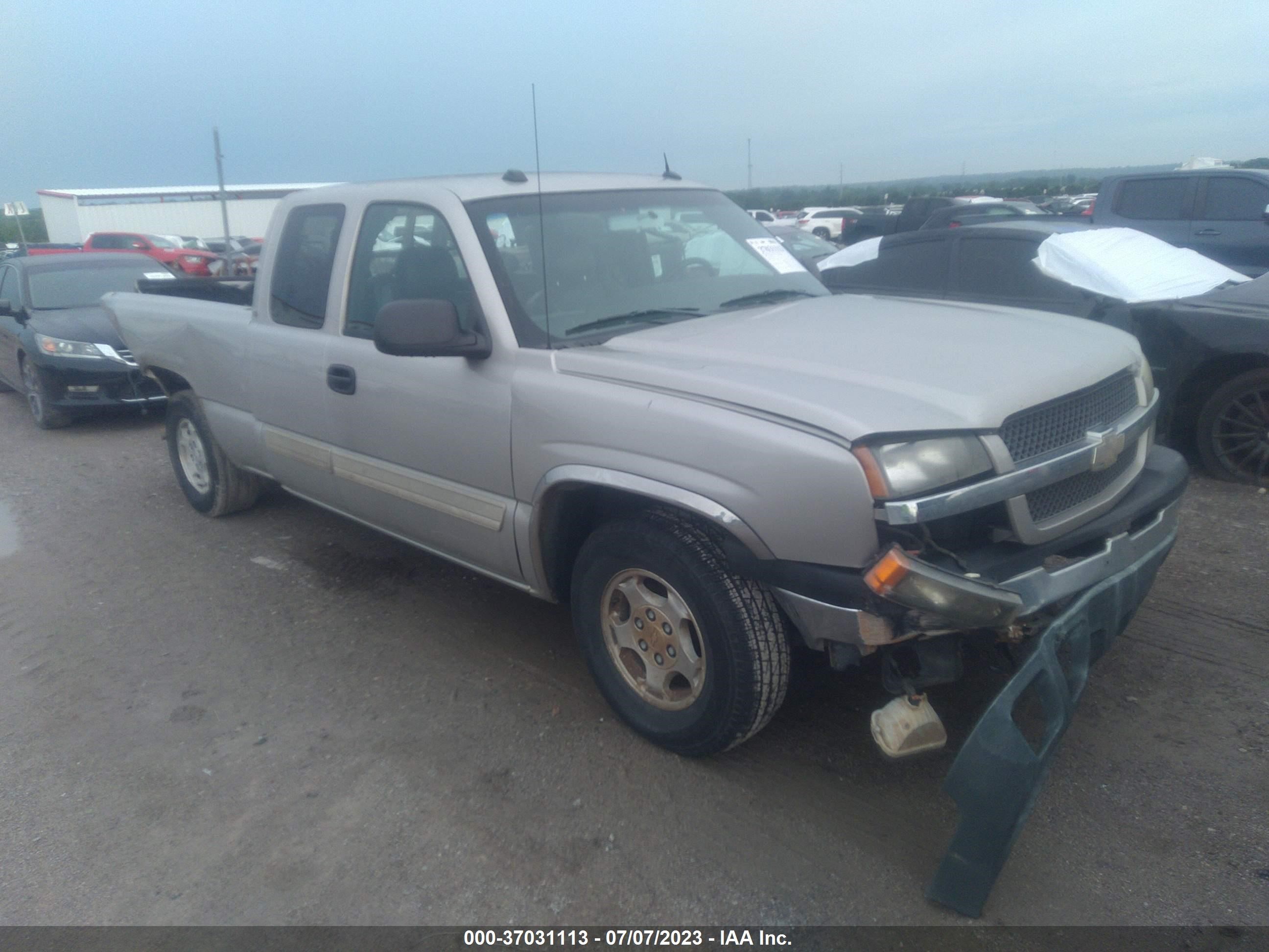 CHEVROLET SILVERADO 2004 2gcec19tx41300669