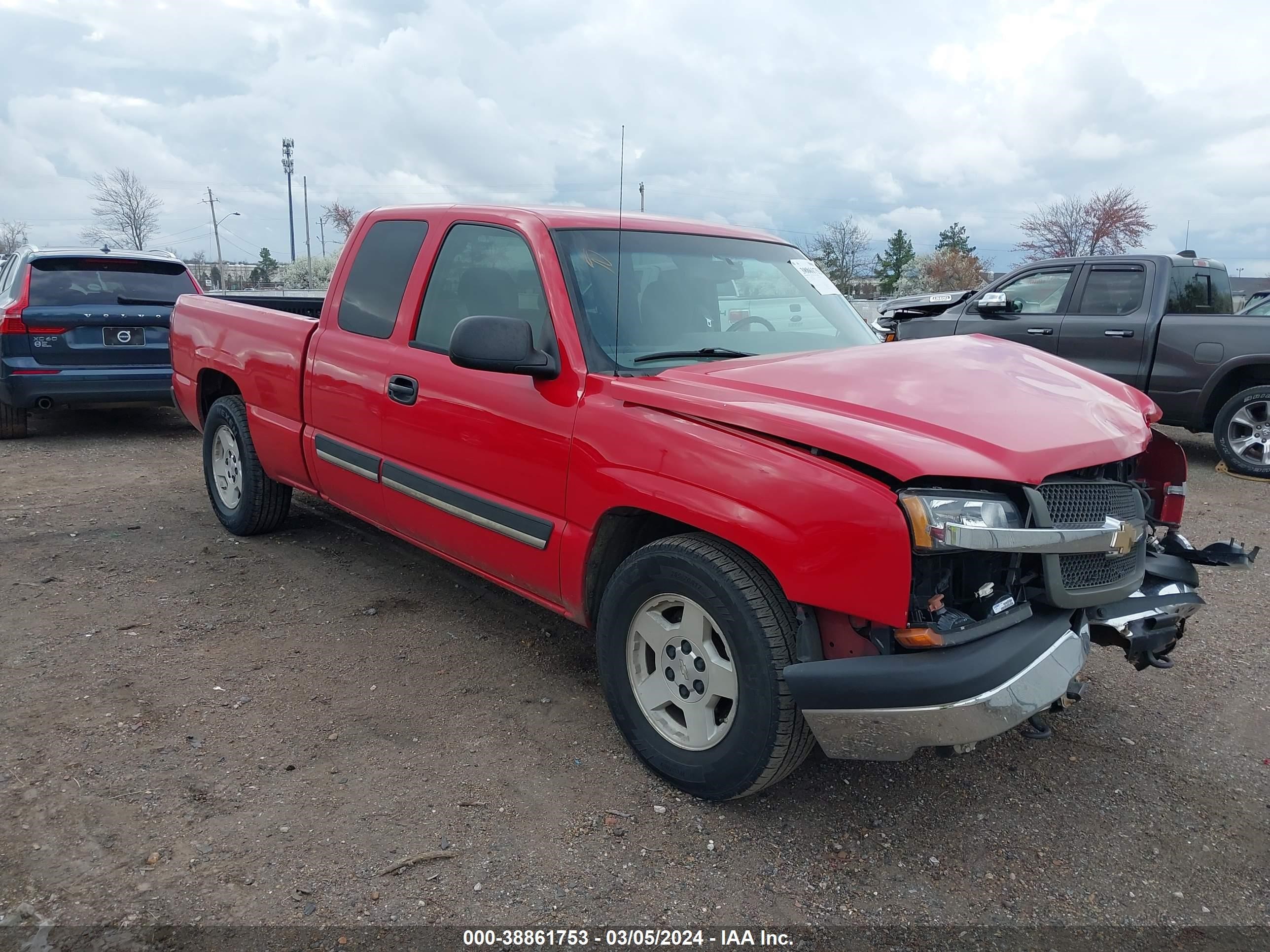 CHEVROLET SILVERADO 2004 2gcec19tx41310988