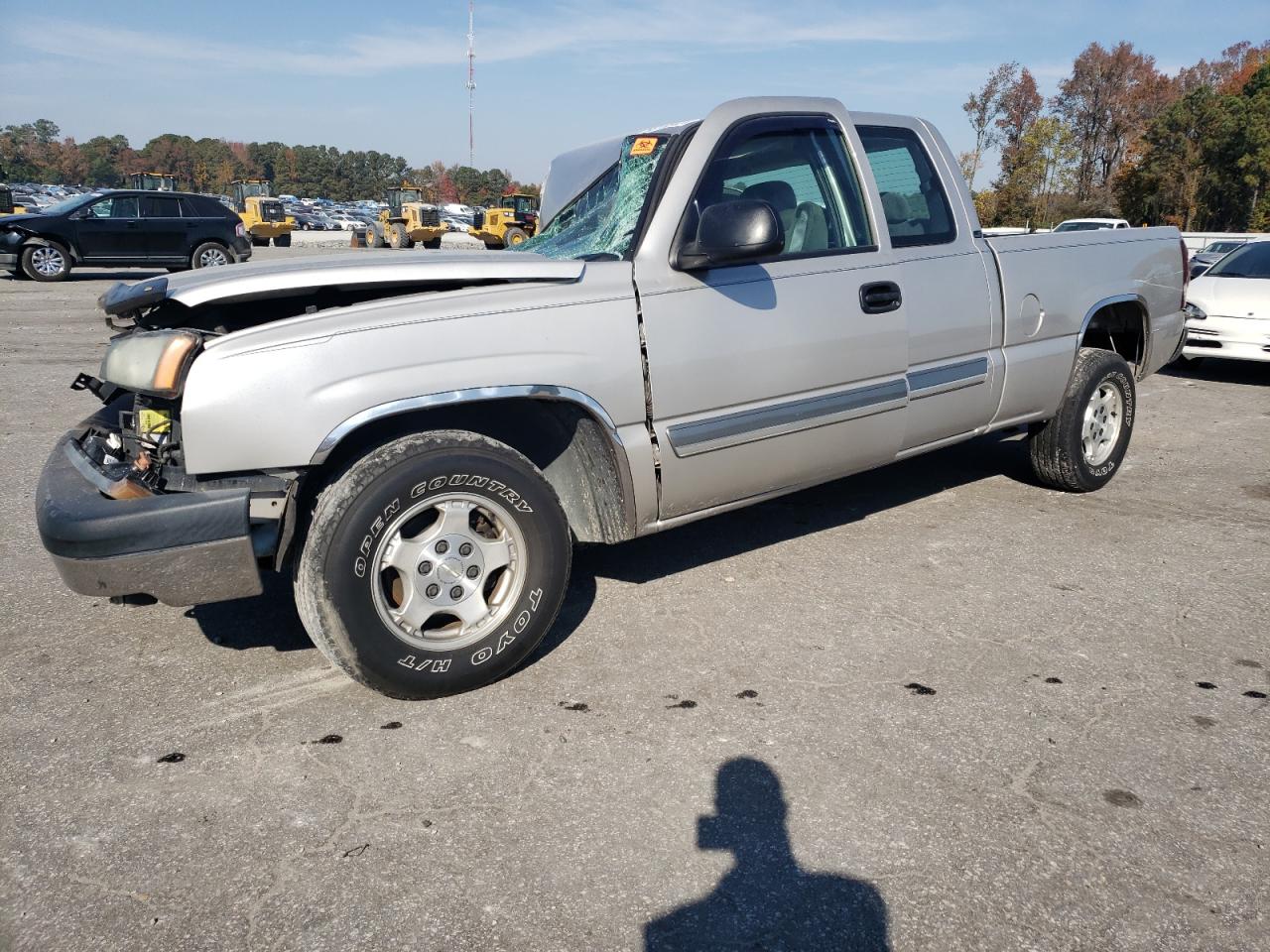 CHEVROLET SILVERADO 2004 2gcec19tx41424778