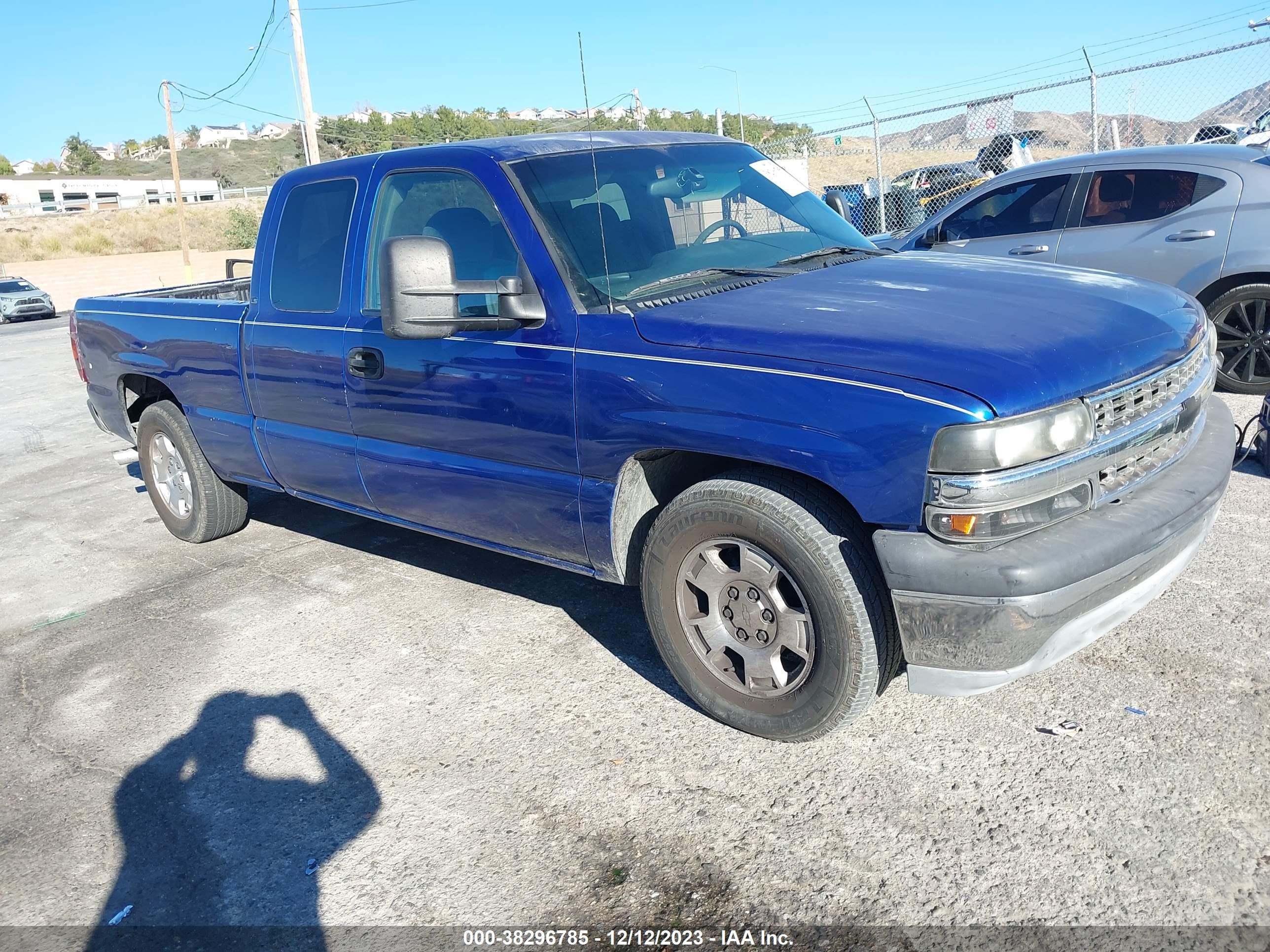 CHEVROLET SILVERADO 2001 2gcec19v011245369