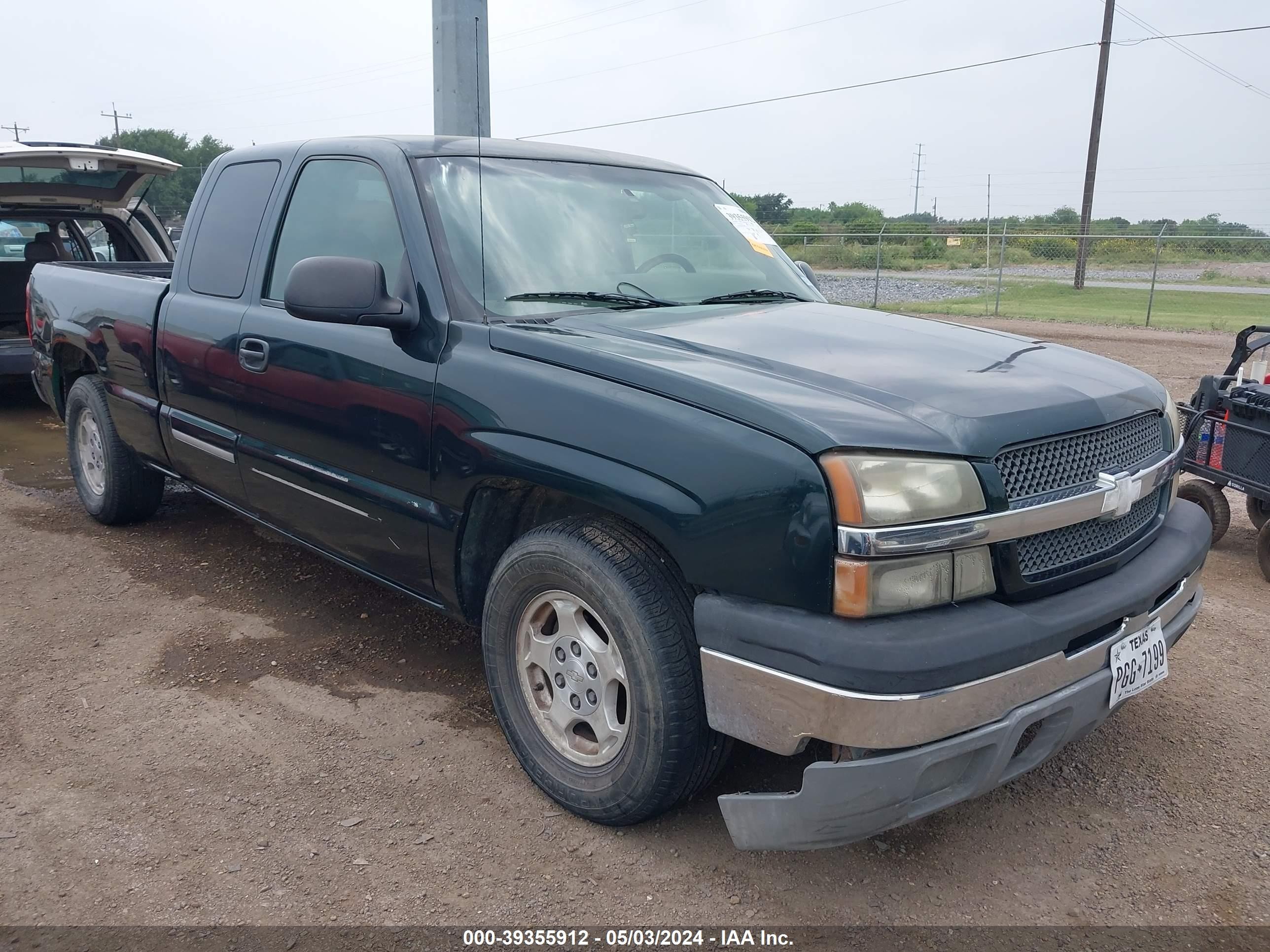 CHEVROLET SILVERADO 2003 2gcec19v031277810