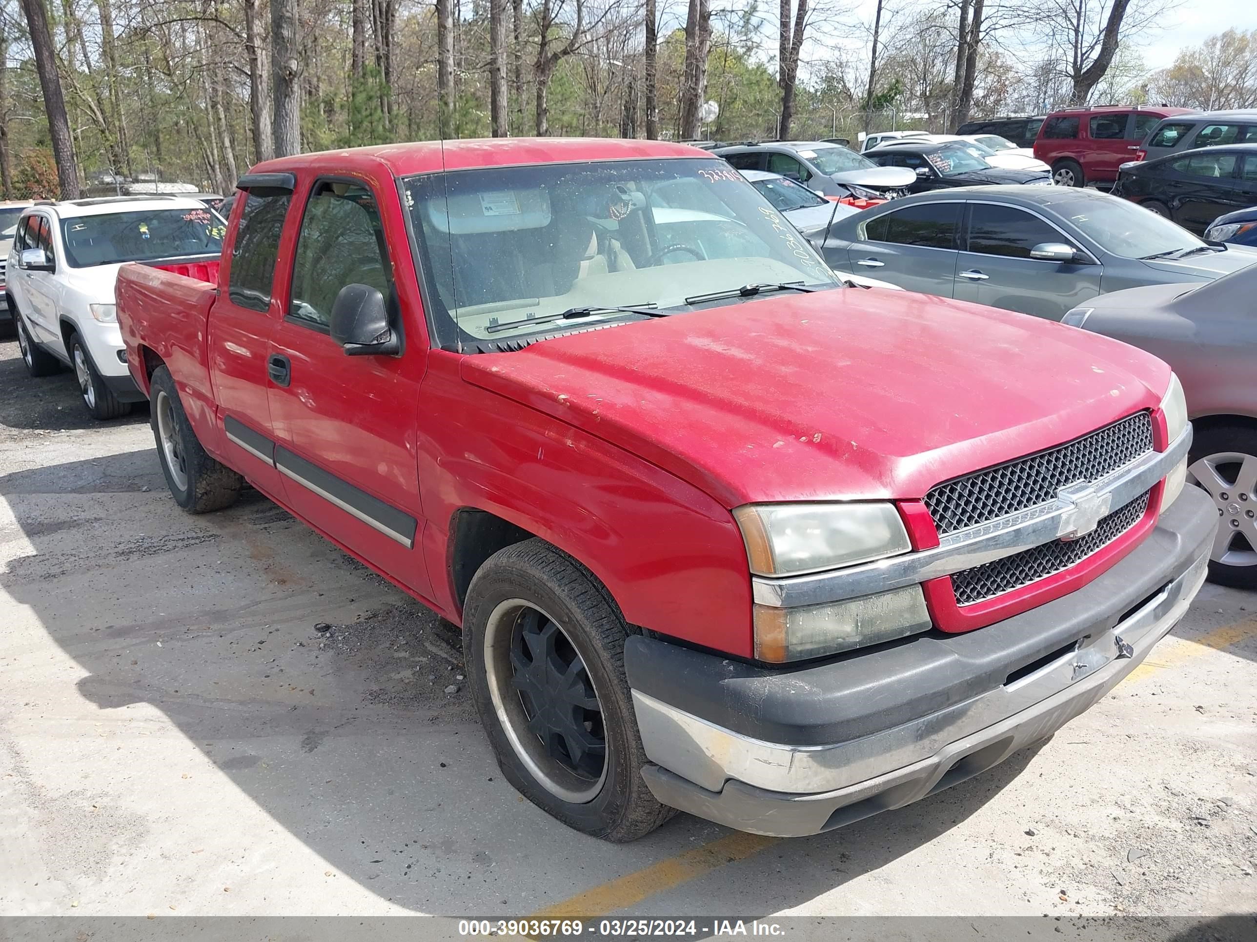 CHEVROLET SILVERADO 2003 2gcec19v031323815