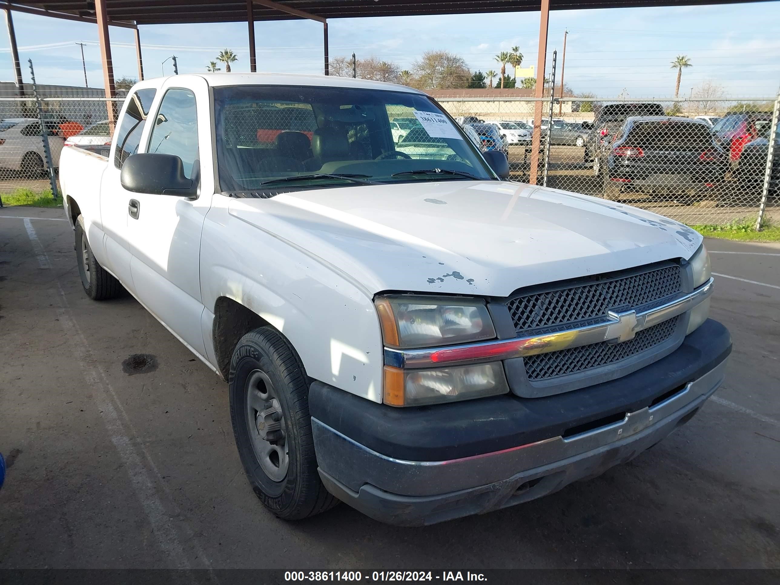 CHEVROLET SILVERADO 2004 2gcec19v041396992