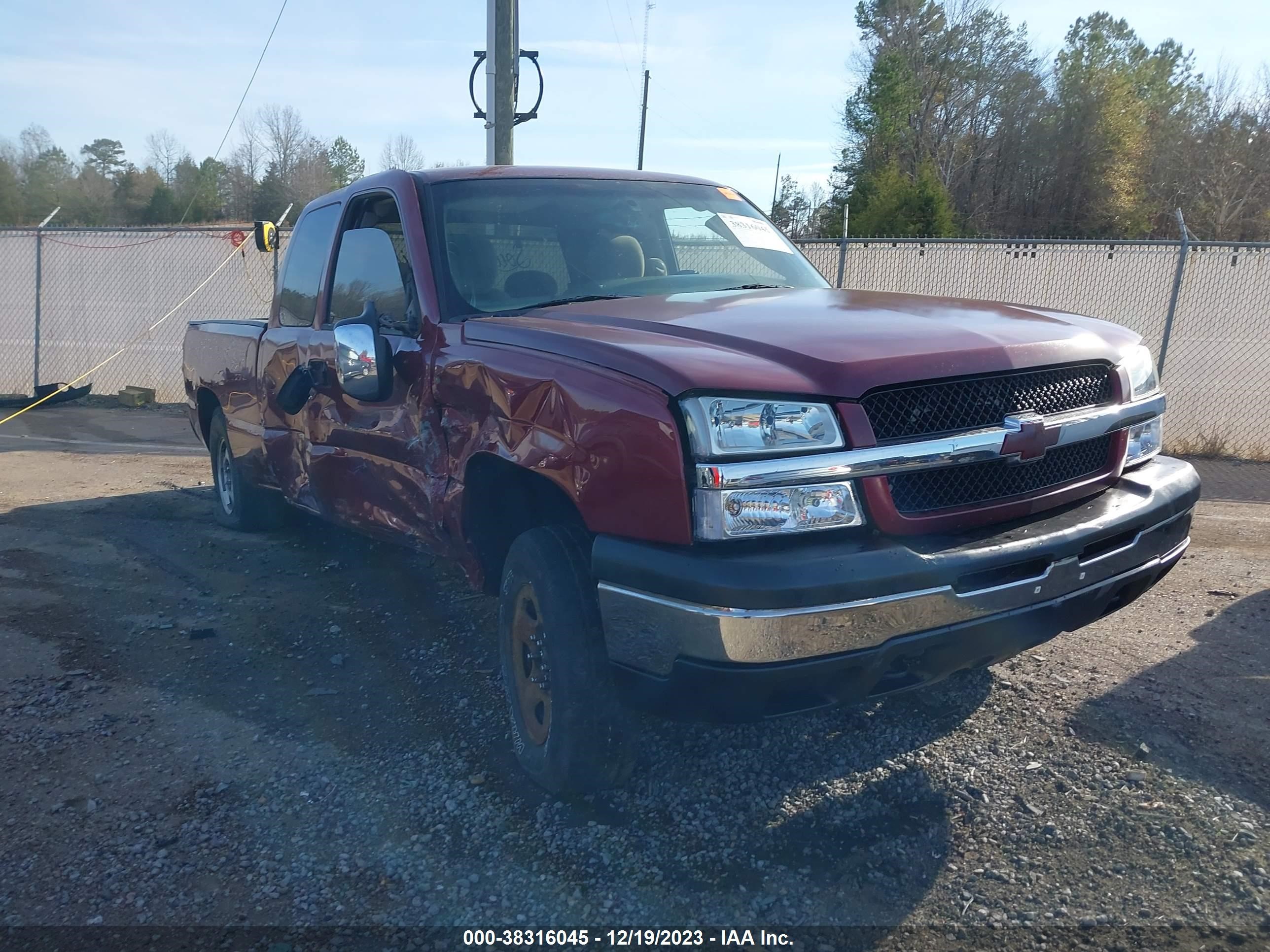 CHEVROLET SILVERADO 2004 2gcec19v141334064