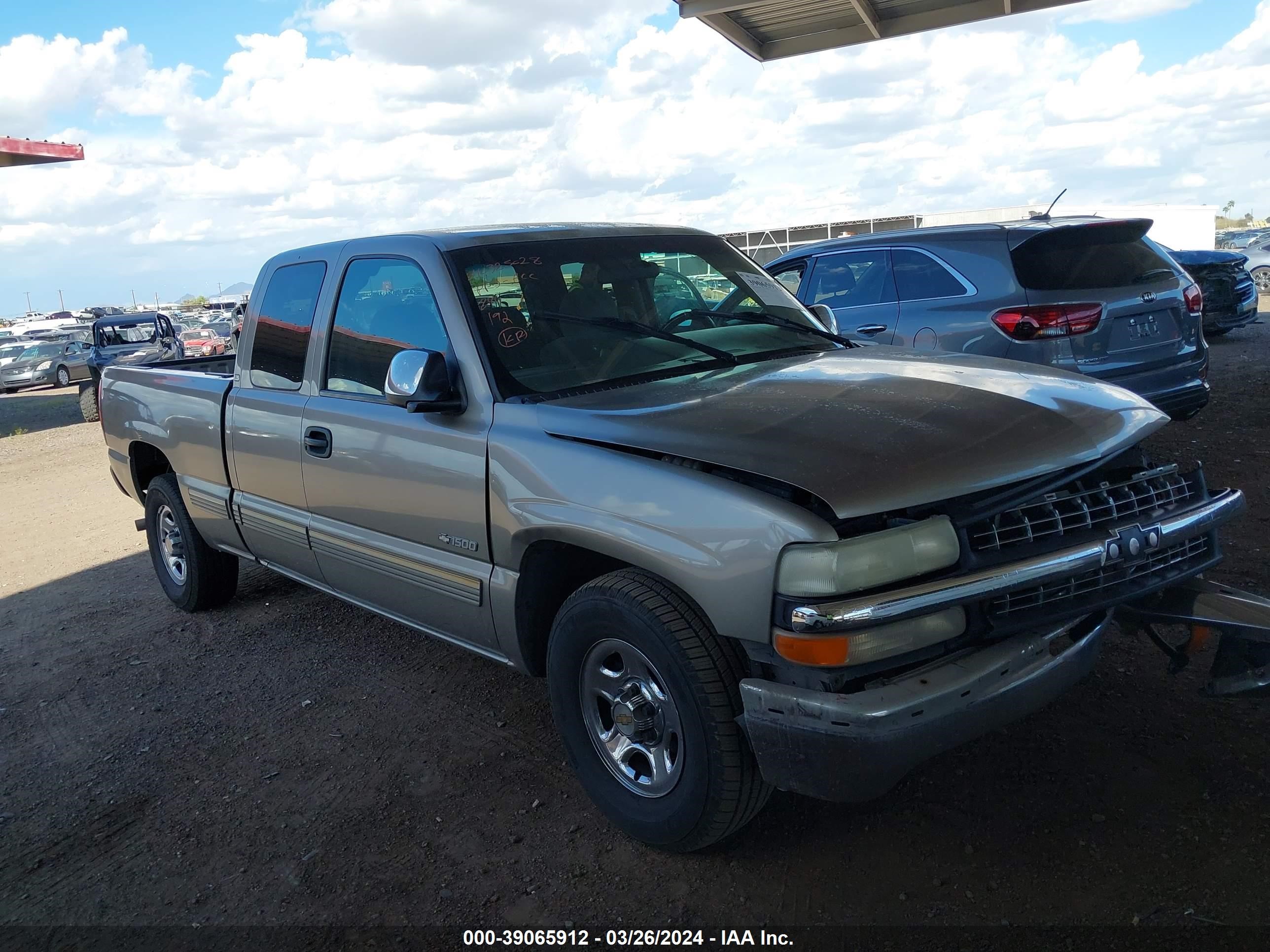 CHEVROLET SILVERADO 2000 2gcec19v1y1395484