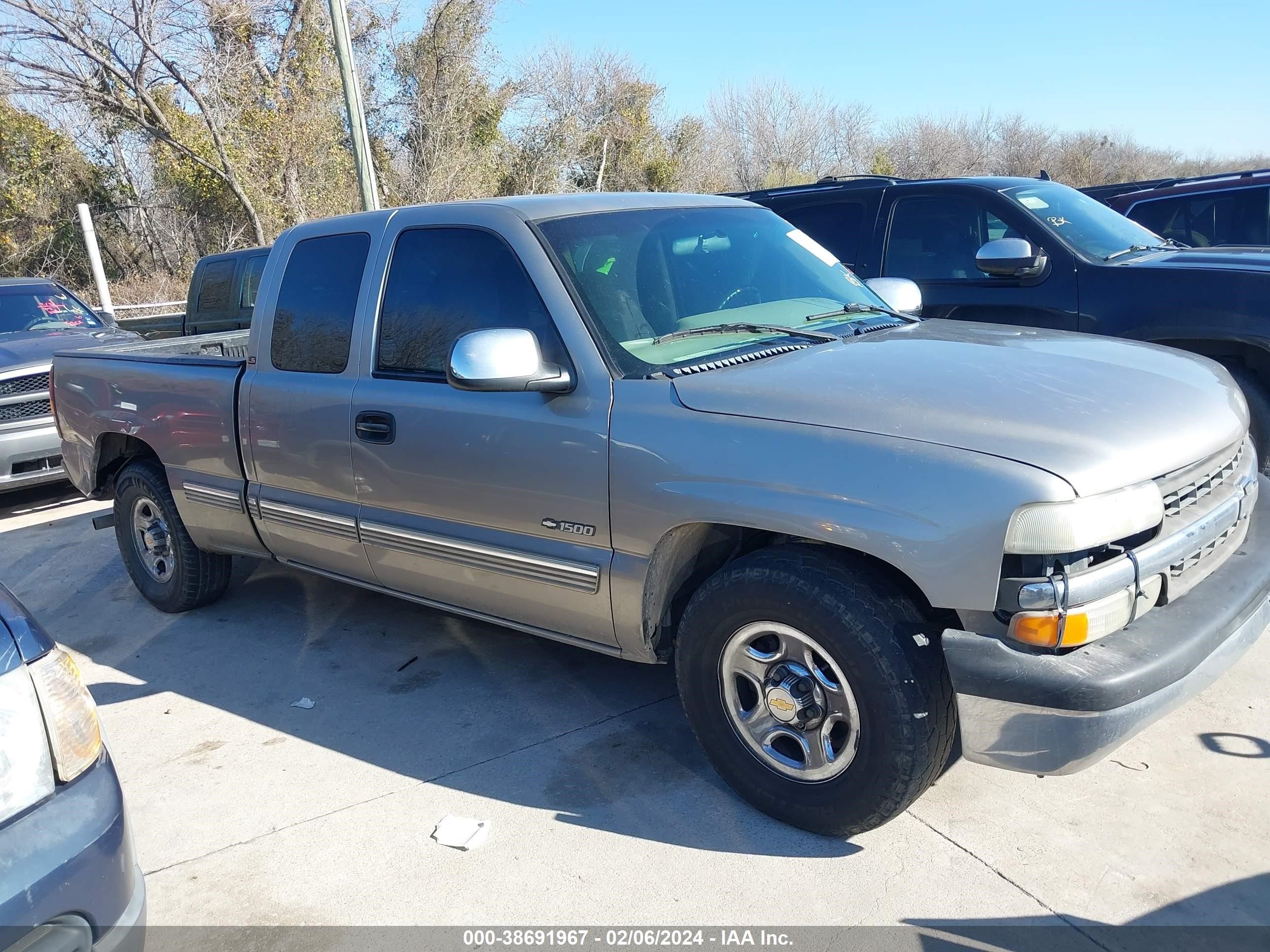 CHEVROLET SILVERADO 2001 2gcec19v311122567