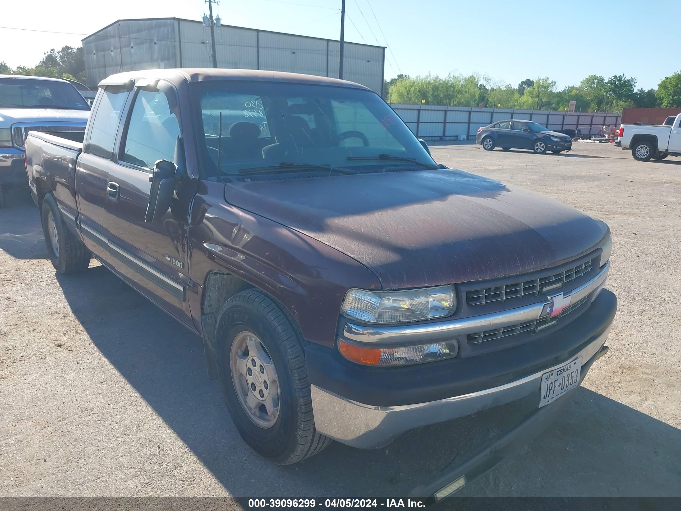 CHEVROLET SILVERADO 2002 2gcec19v321308398