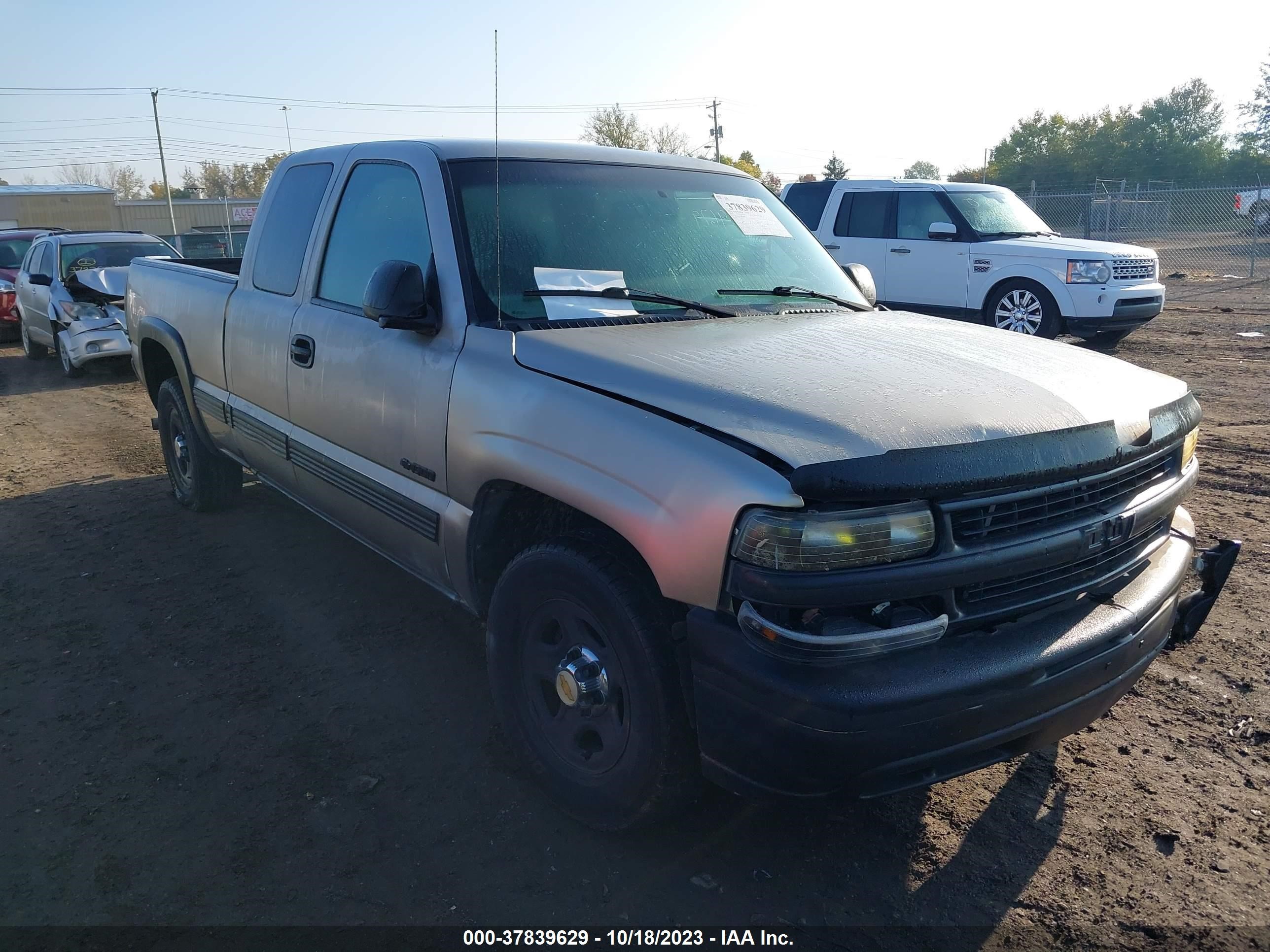 CHEVROLET SILVERADO 2002 2gcec19v321387569