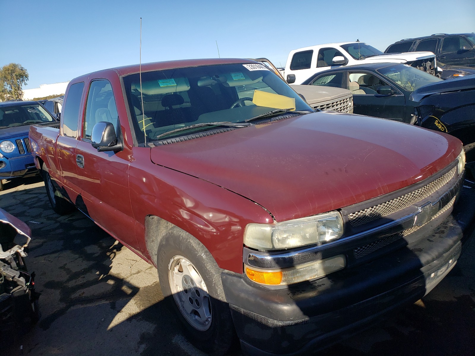 CHEVROLET SILVERADO 2002 2gcec19v321419078