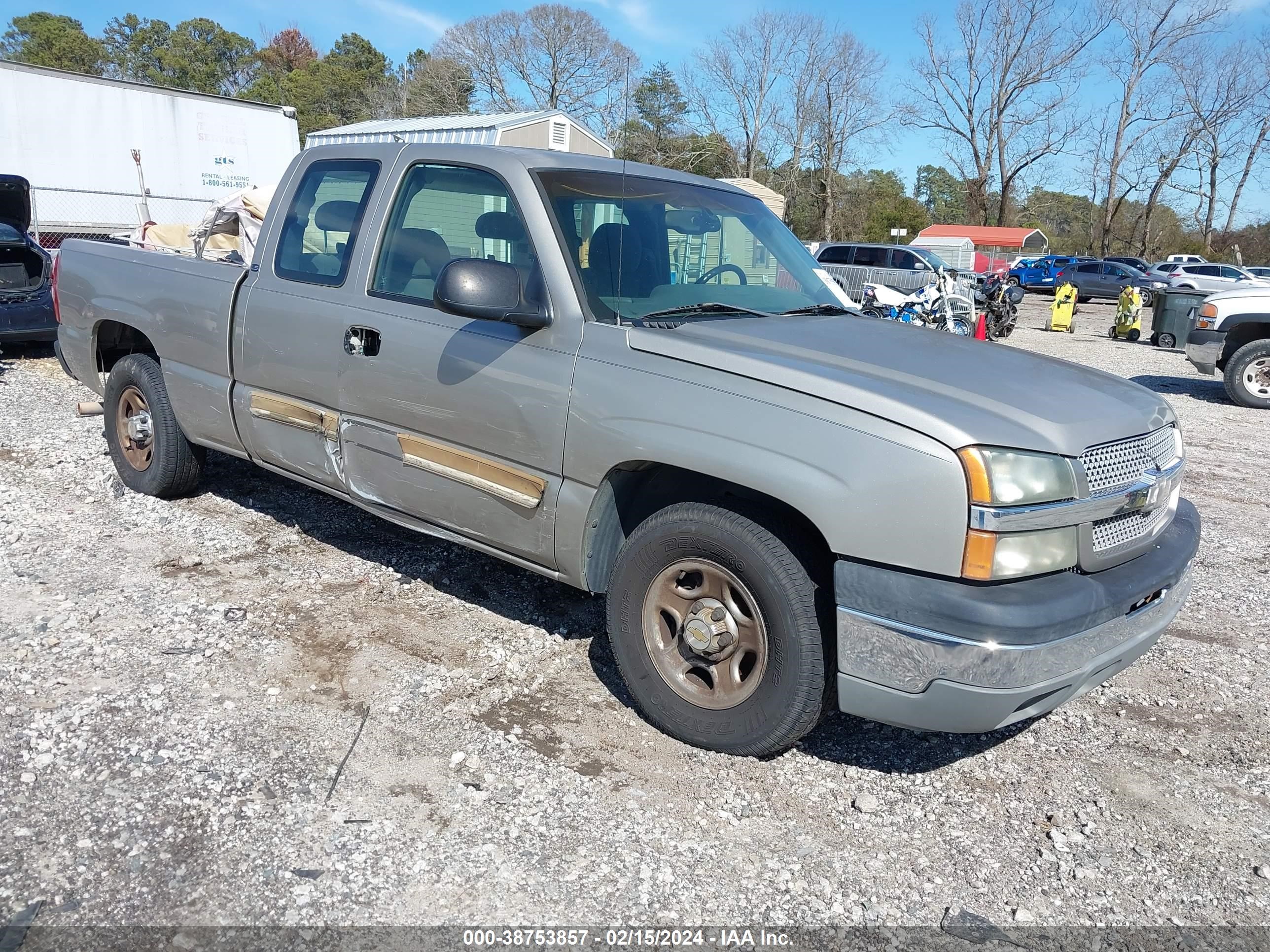 CHEVROLET SILVERADO 2003 2gcec19v431306371