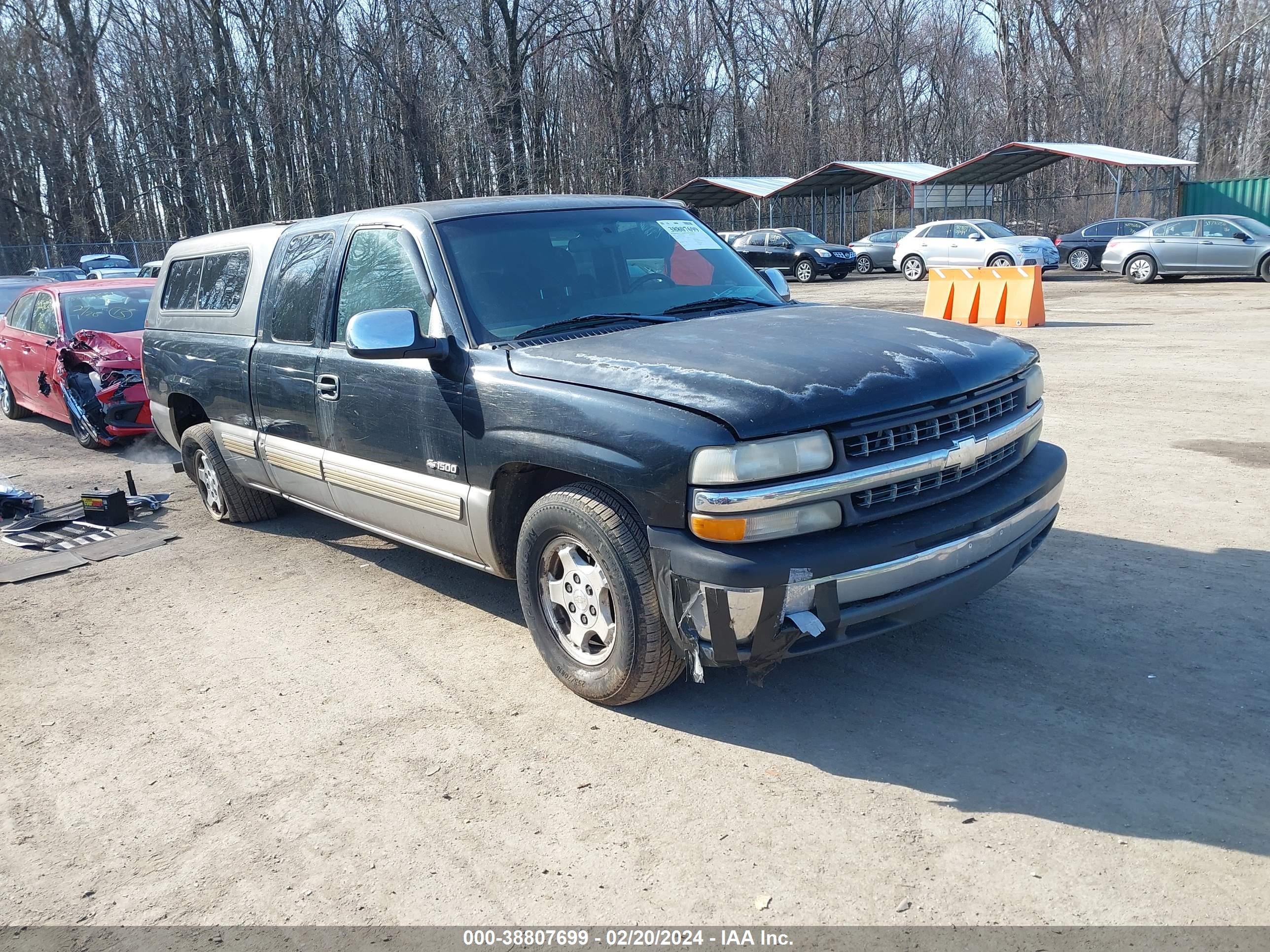 CHEVROLET SILVERADO 2001 2gcec19v511332104