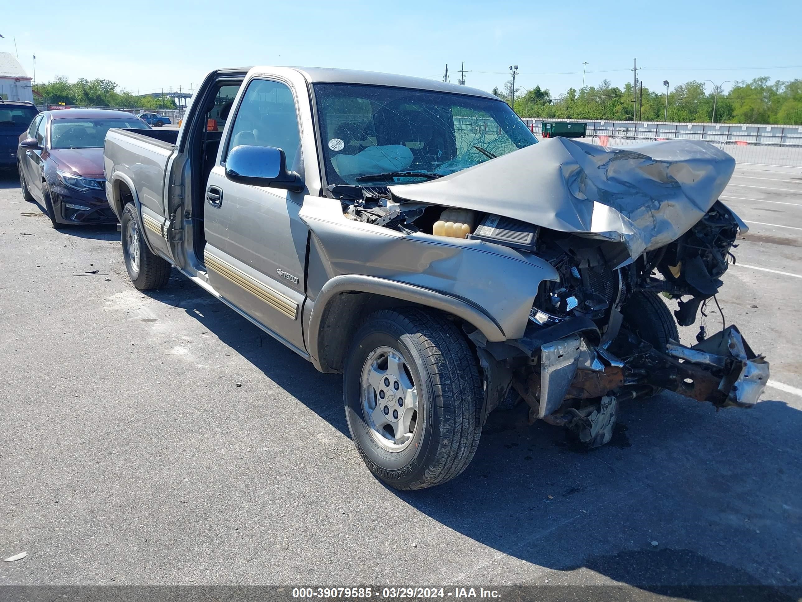 CHEVROLET SILVERADO 2002 2gcec19v521309570