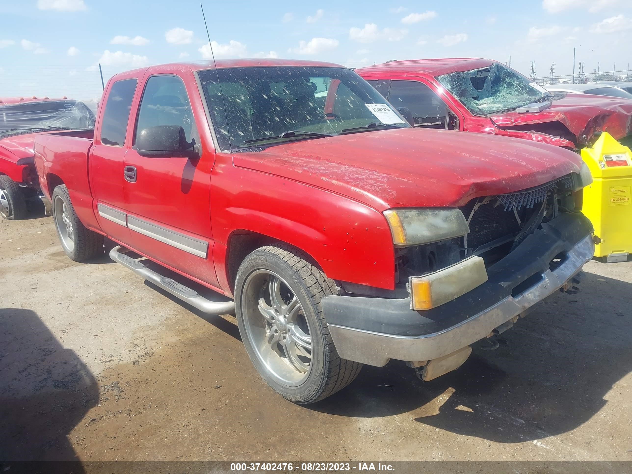 CHEVROLET SILVERADO 2004 2gcec19v541294930